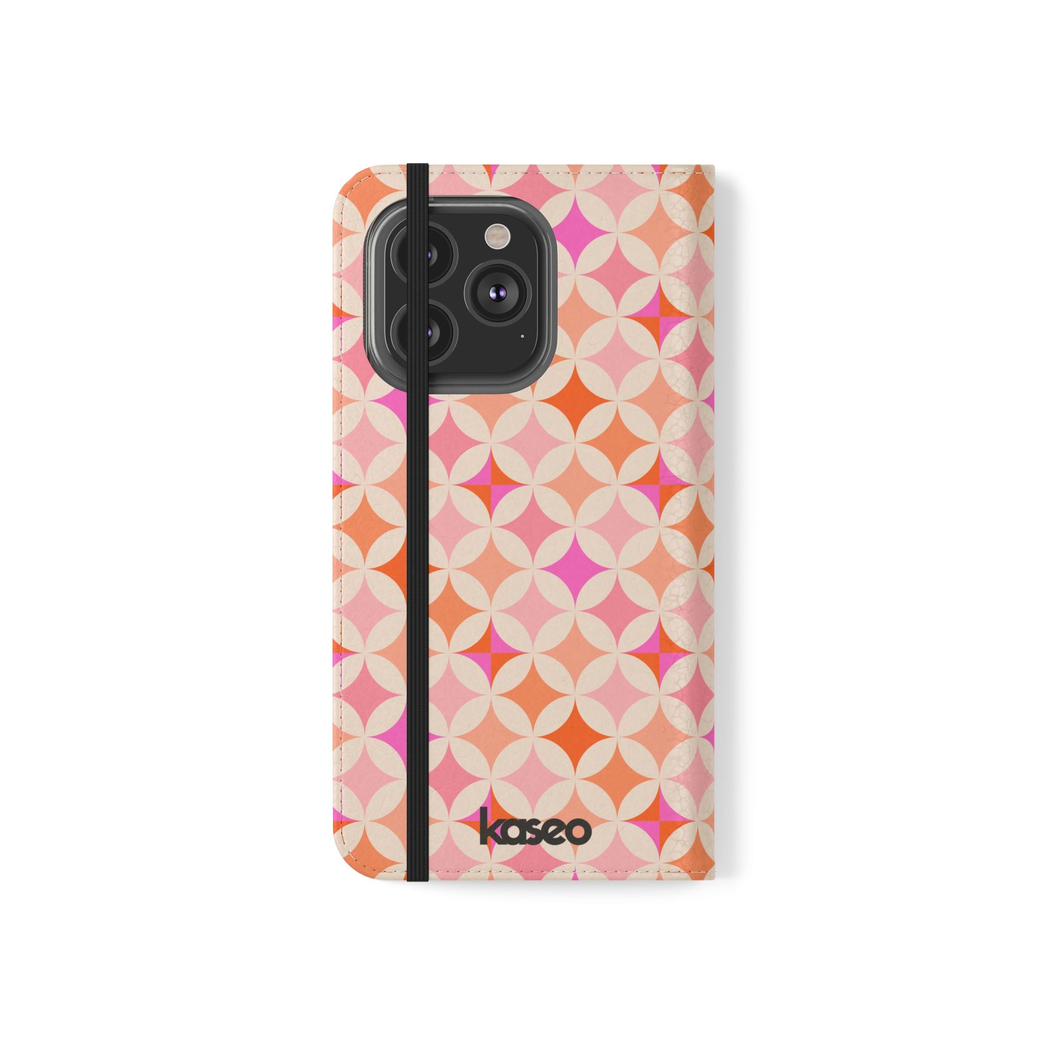 Retro Tile - Flip Phone Case