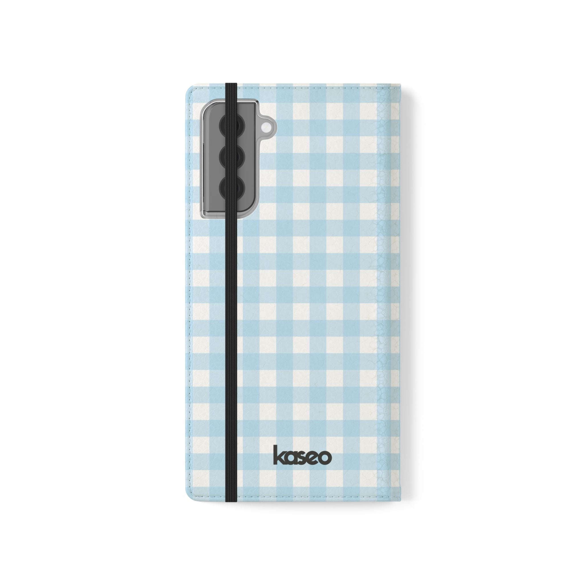 Gingham Sky - Flip Phone Case