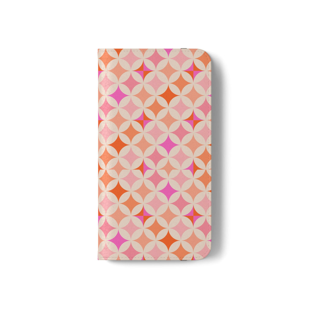 Retro Tile - Flip Phone Case