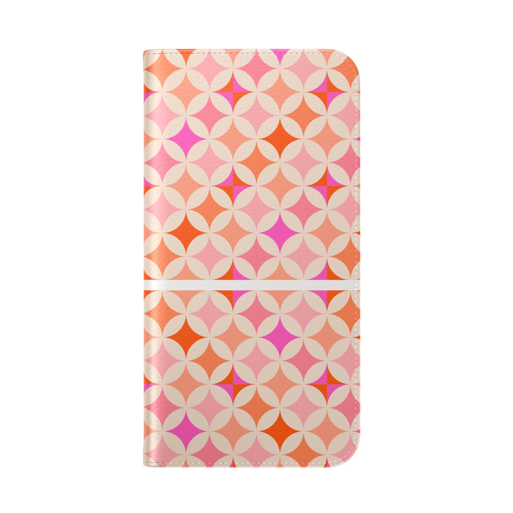Retro Tile - Flip Phone Case