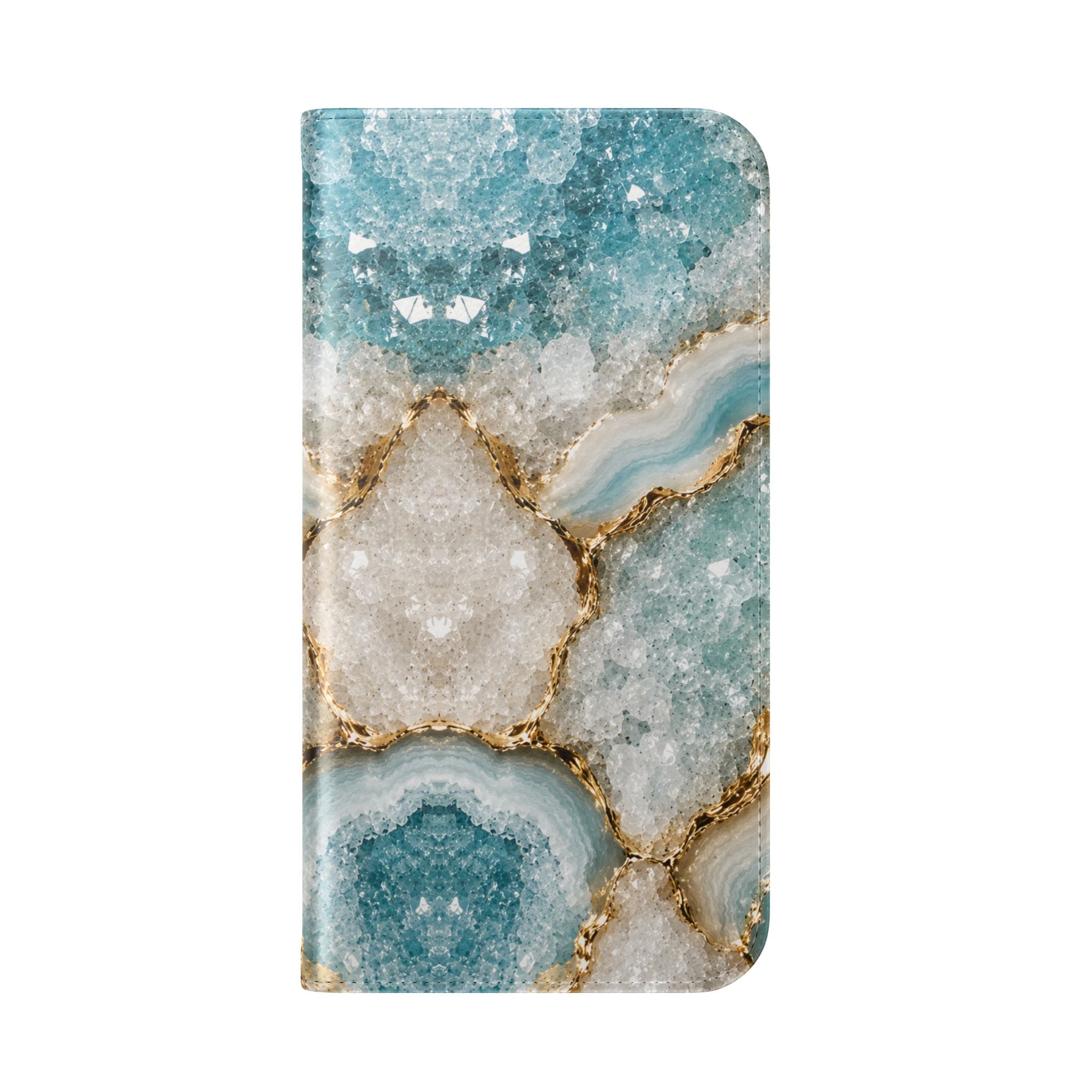 Crystal Aqua - Flip Phone Case