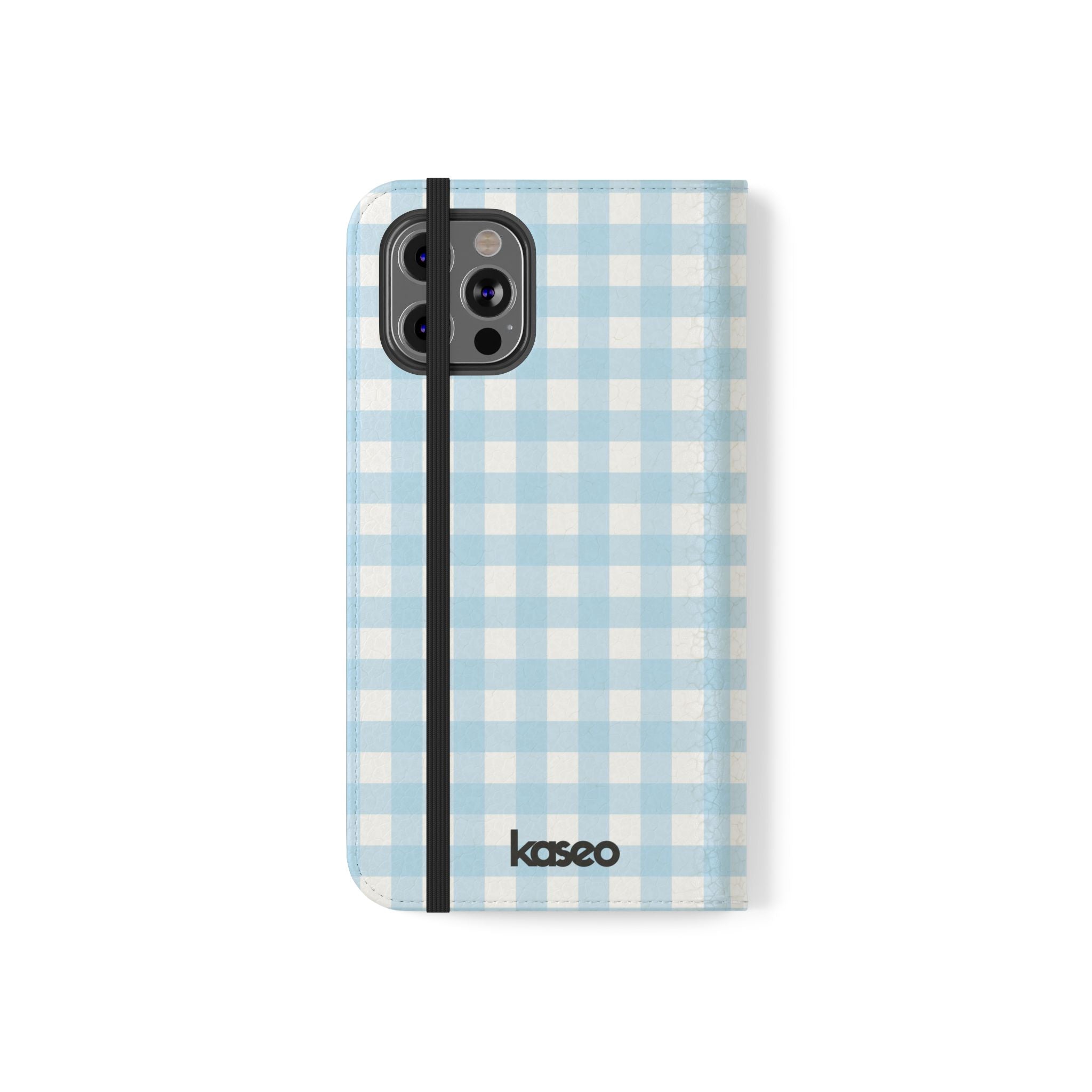 Gingham Sky - Flip Phone Case