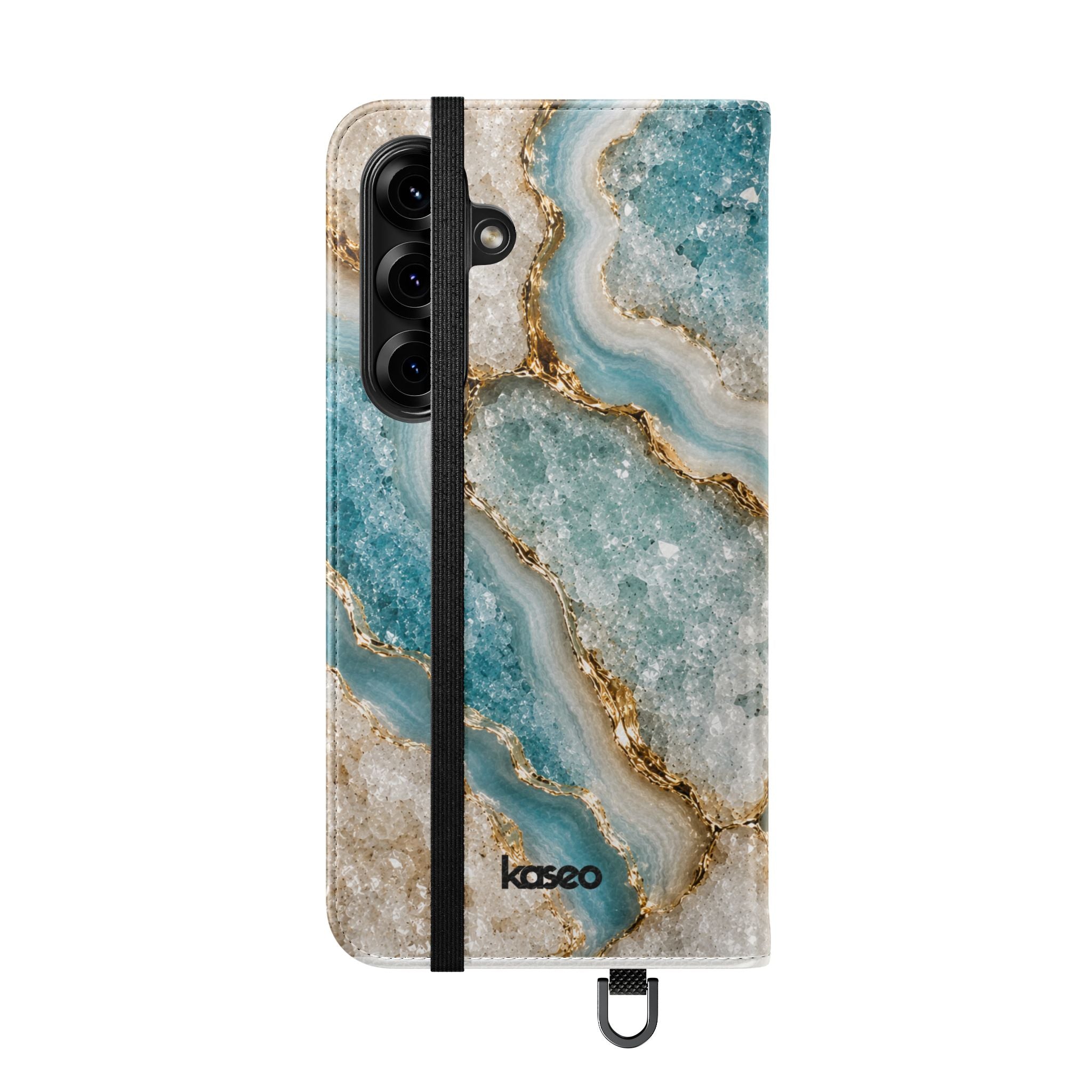 Crystal Aqua - Flip Phone Case