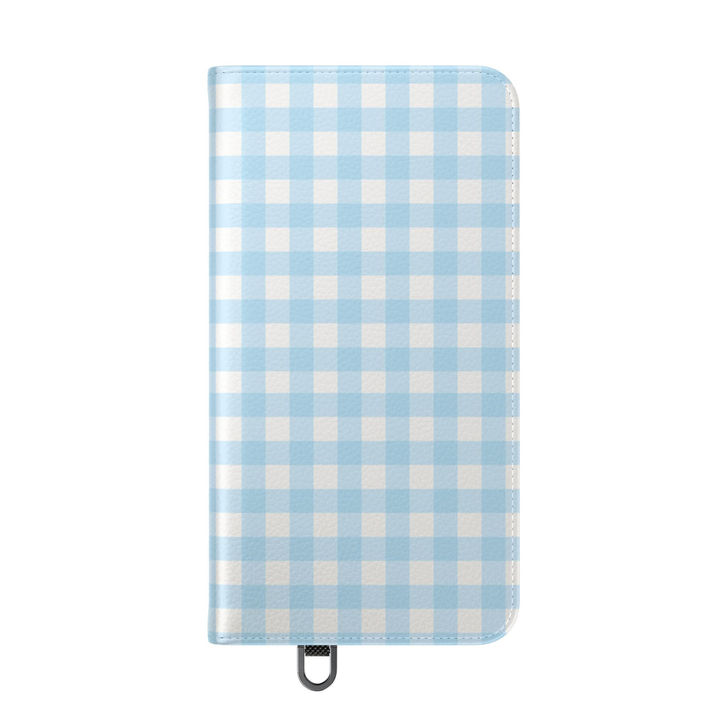 Gingham Sky - Flip Phone Case