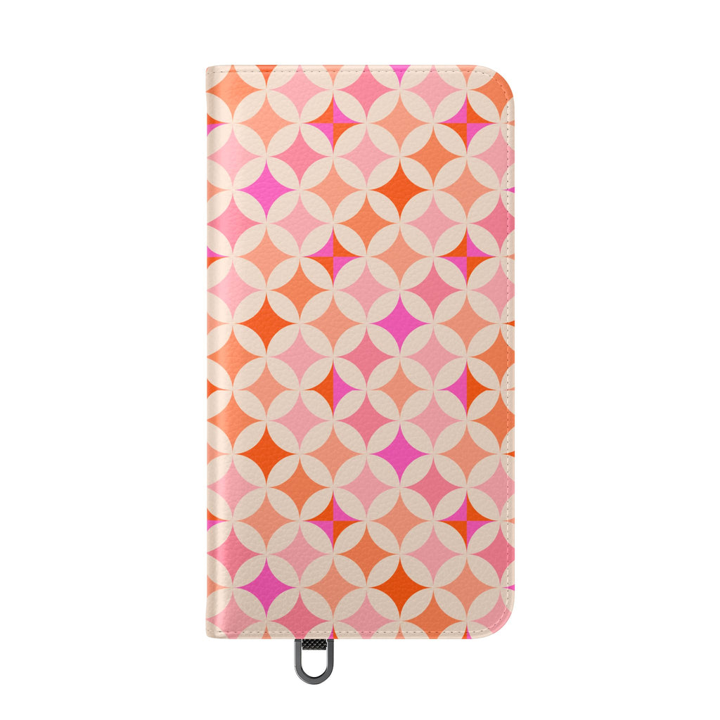 Retro Tile - Flip Phone Case