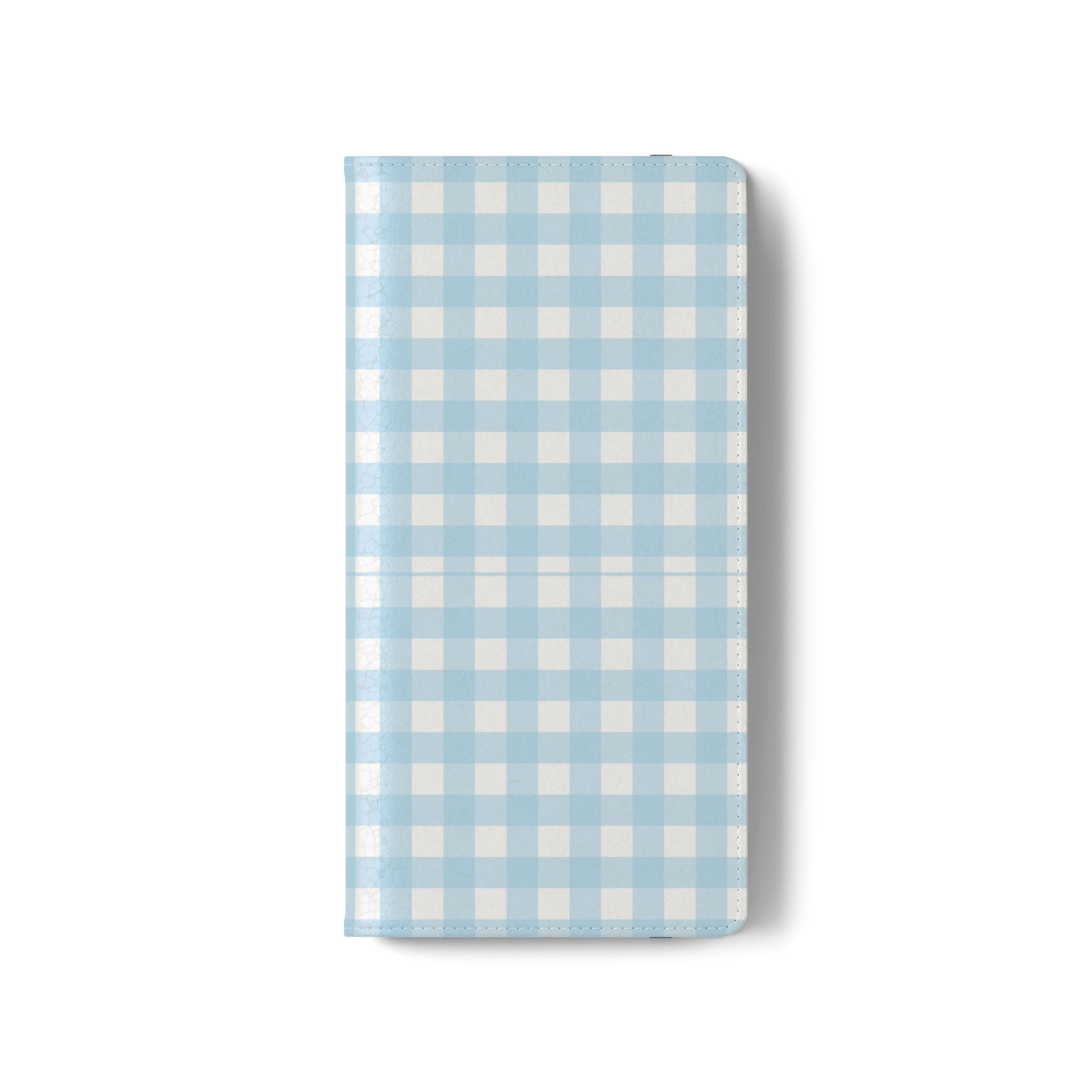 Gingham Sky - Flip Phone Case