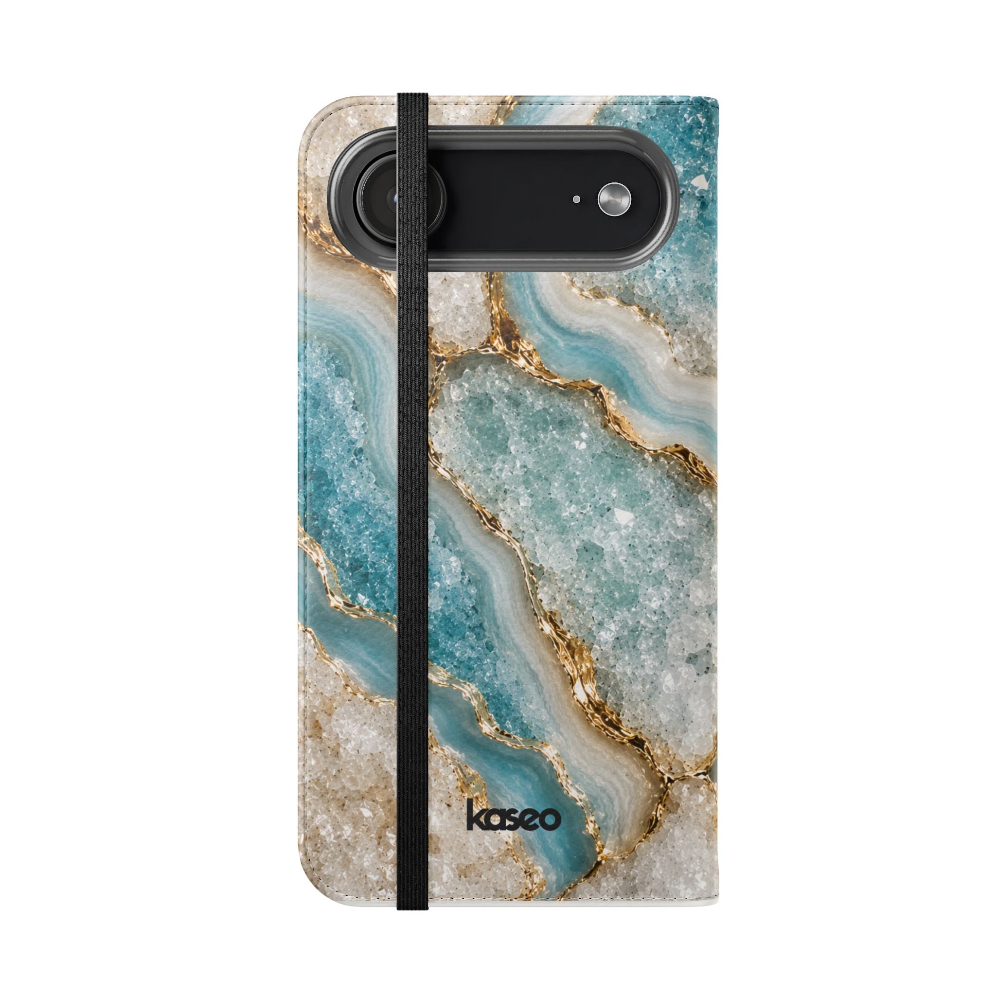 Crystal Aqua - Flip Phone Case