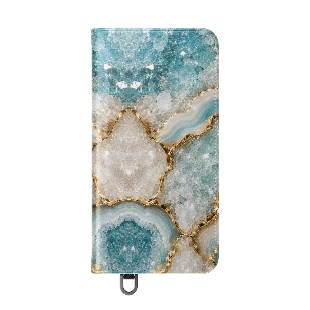 Crystal Aqua - Flip Phone Case