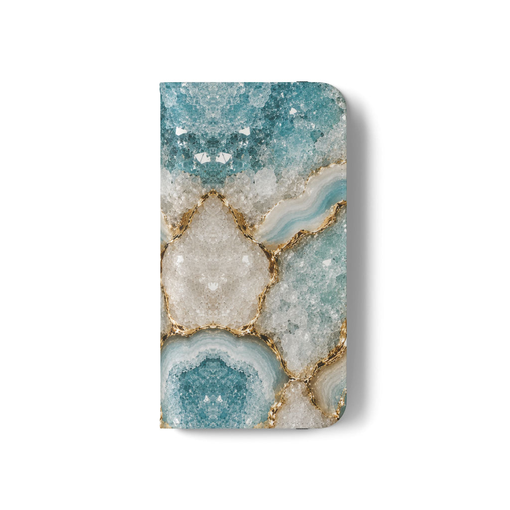 Crystal Aqua - Flip Phone Case