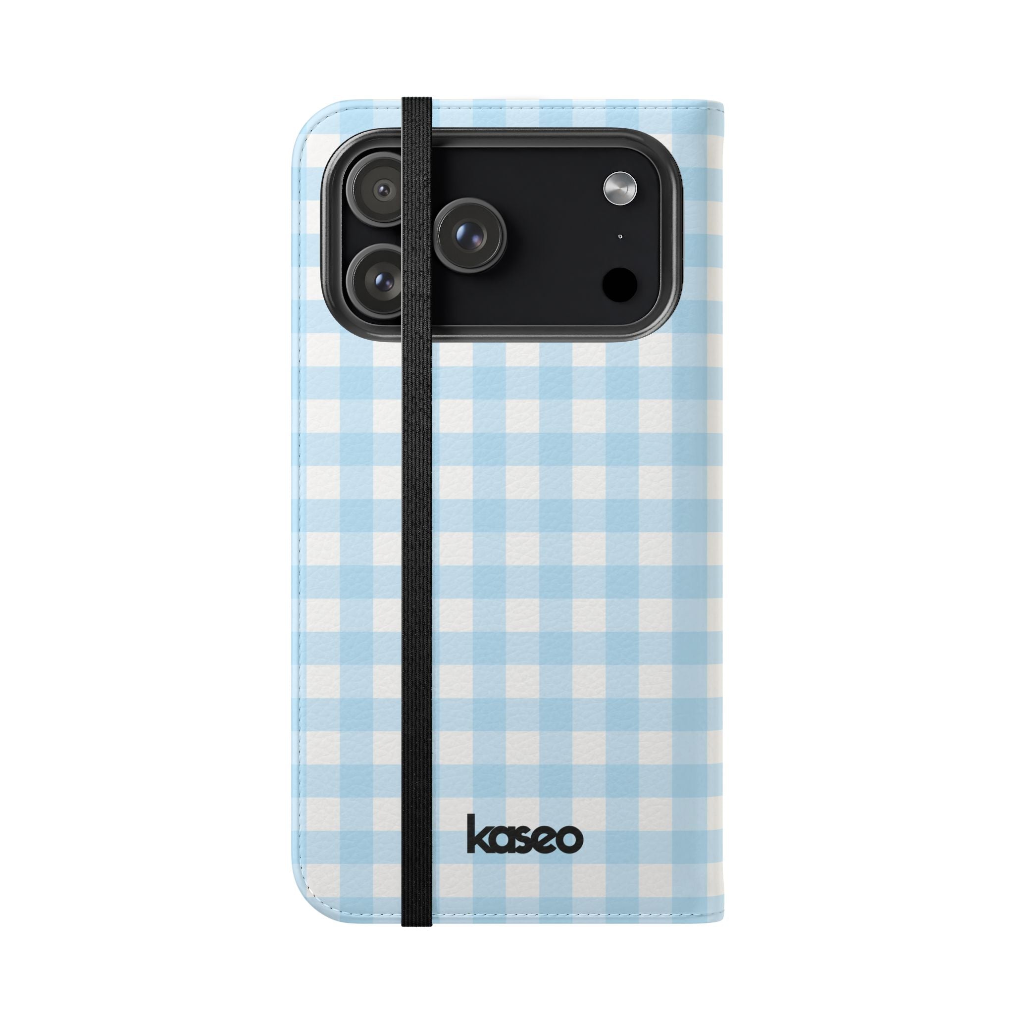 Gingham Sky - Flip Phone Case