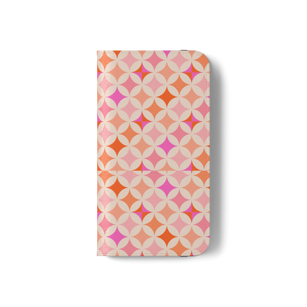 Retro Tile - Flip Phone Case