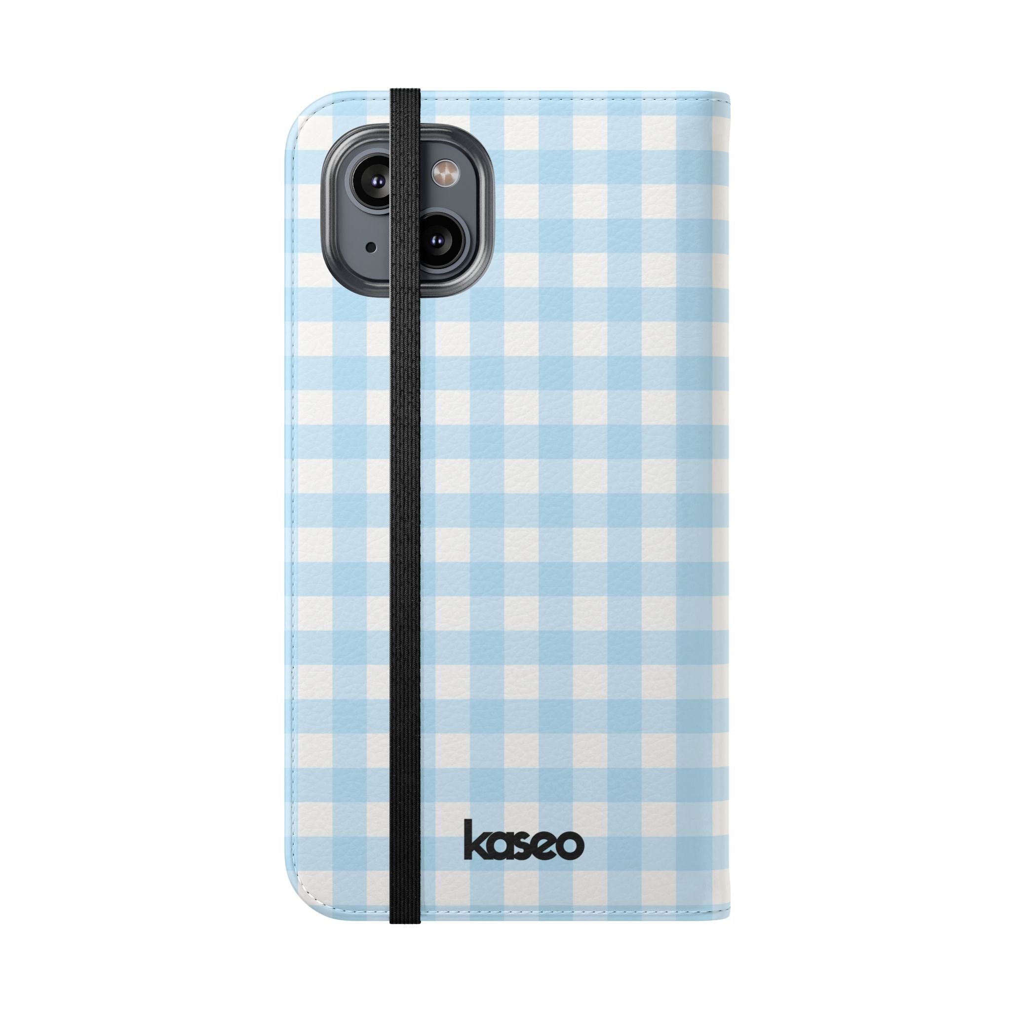 Gingham Sky - Flip Phone Case
