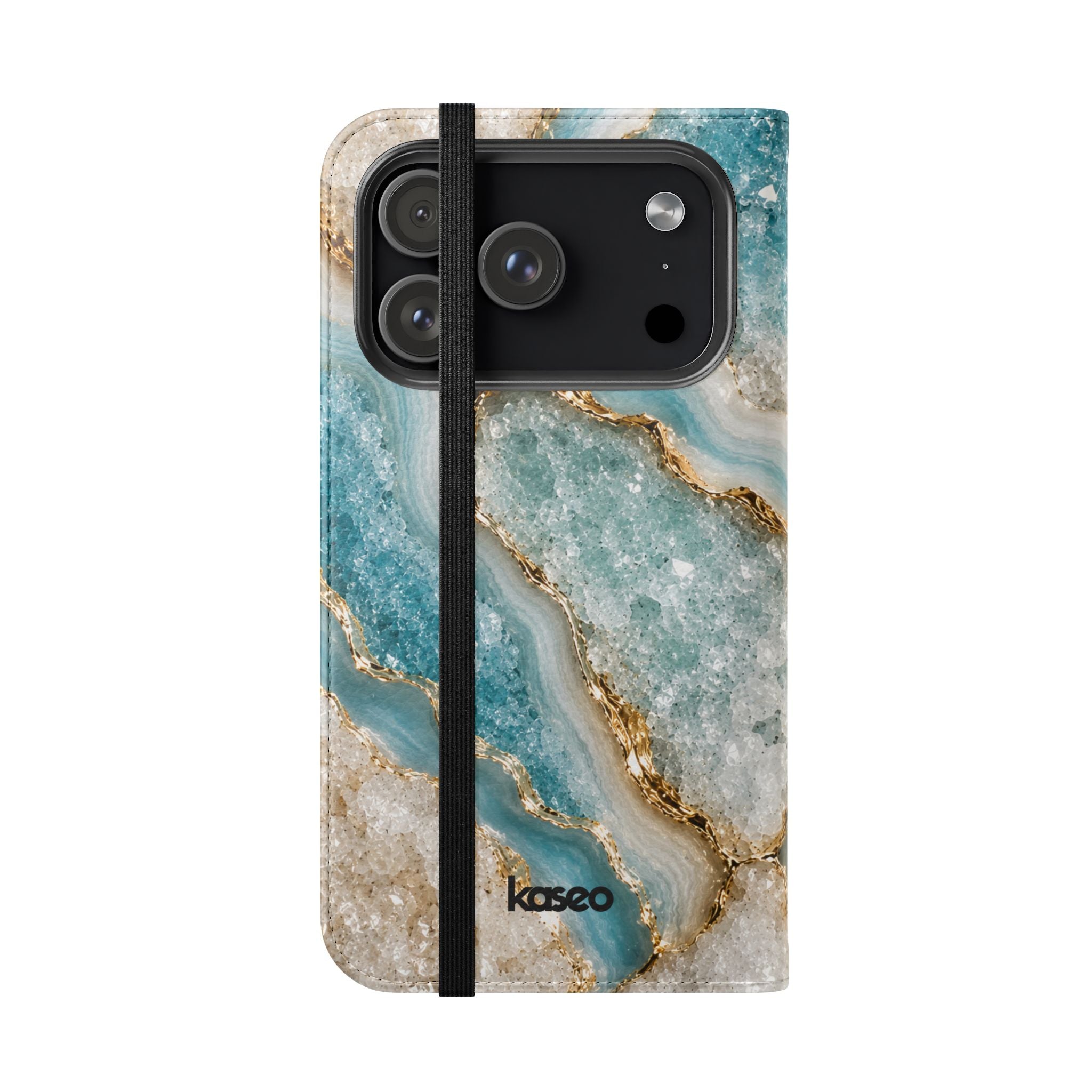 Crystal Aqua - Flip Phone Case