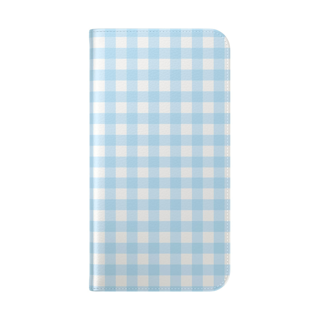 Gingham Sky - Flip Phone Case