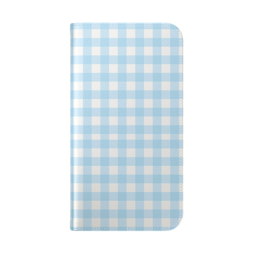 Gingham Sky - Flip Phone Case
