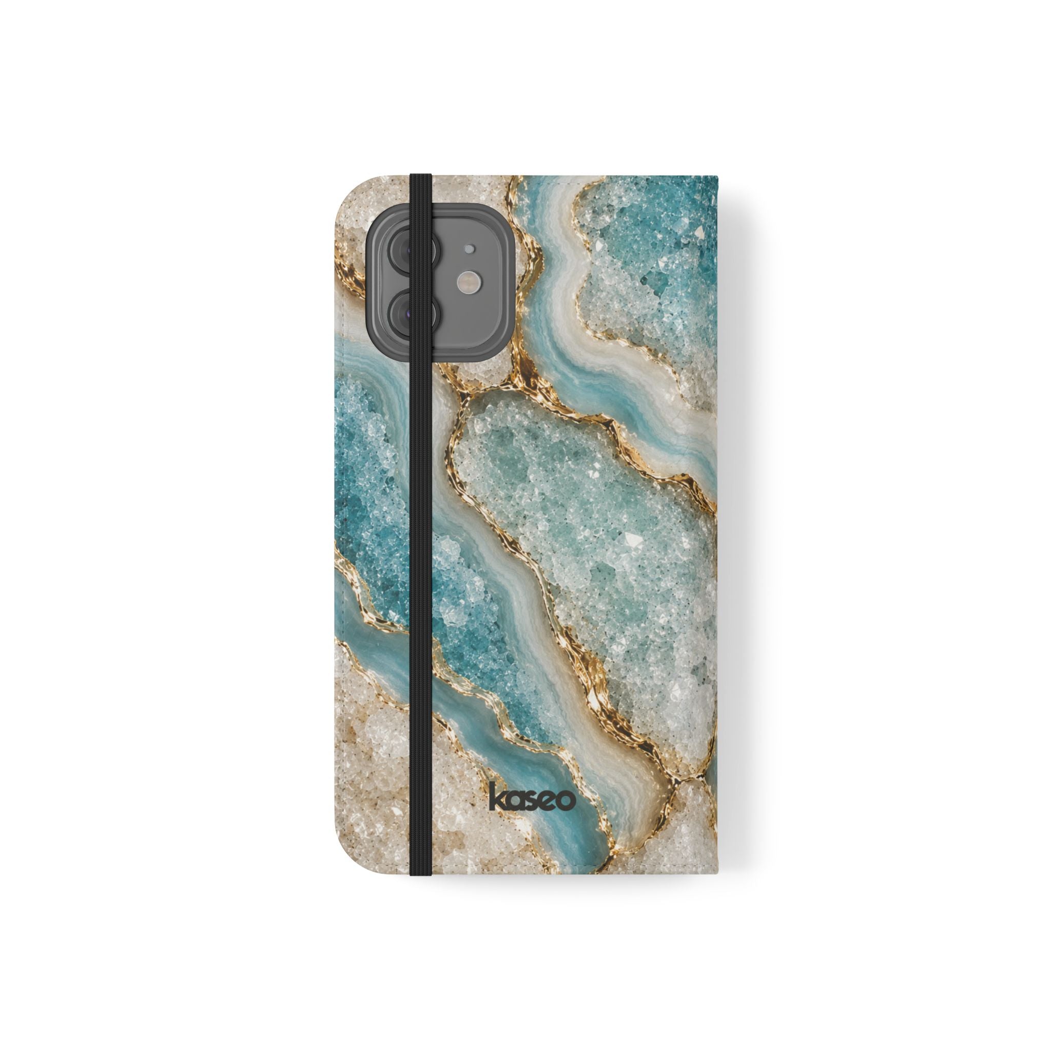 Crystal Aqua - Flip Phone Case