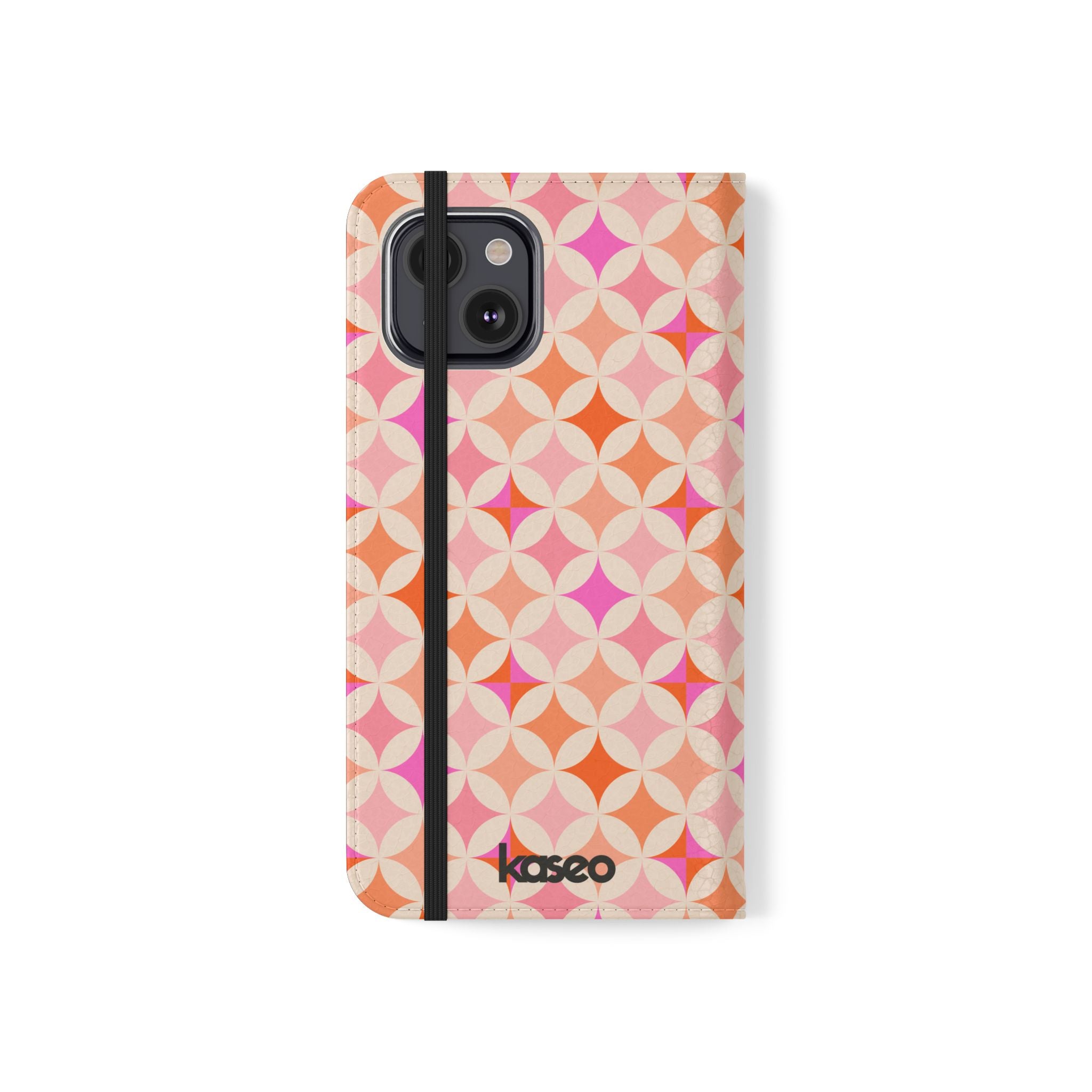 Retro Tile - Flip Phone Case