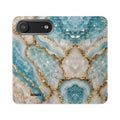 Crystal Aqua - Flip Phone Case