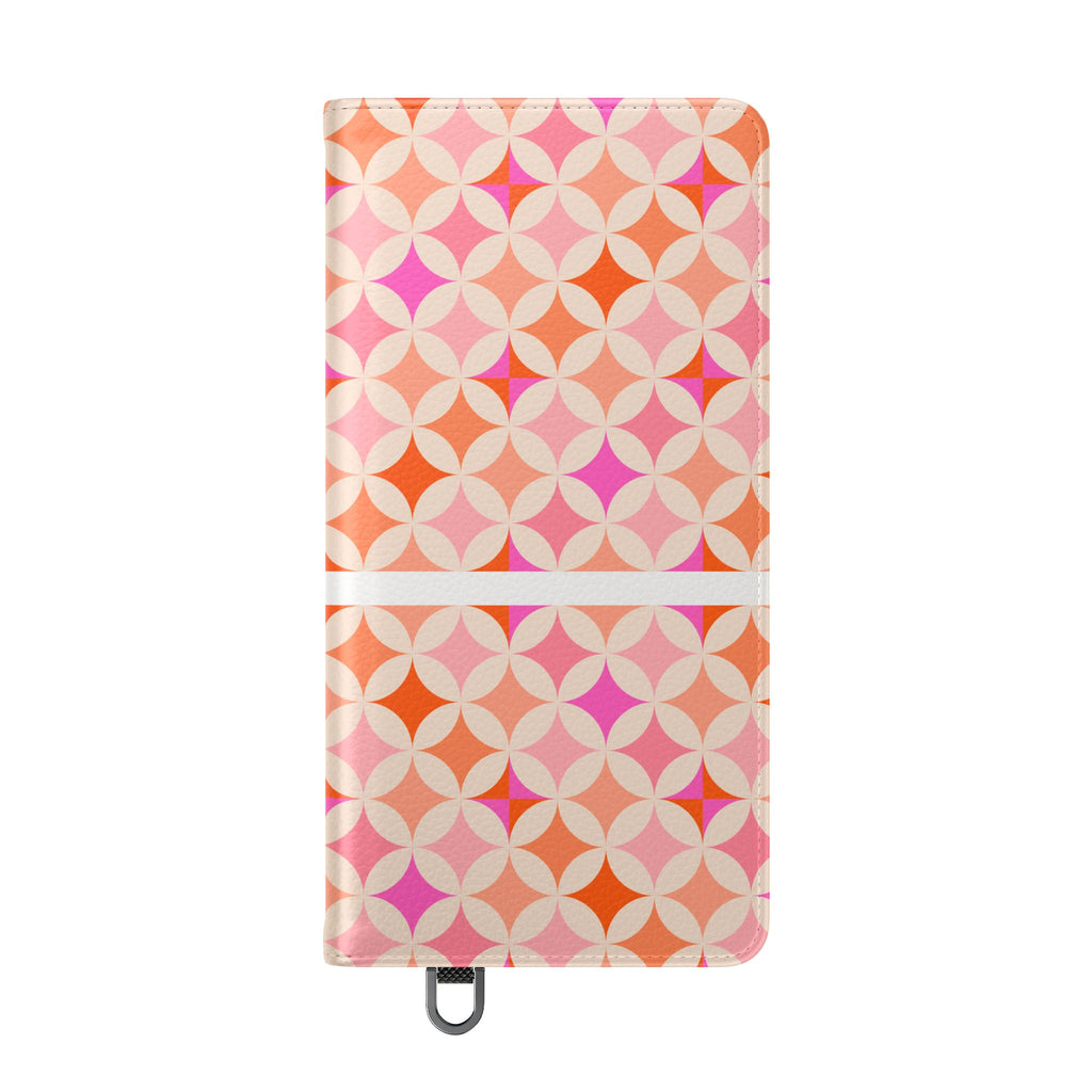 Retro Tile - Flip Phone Case