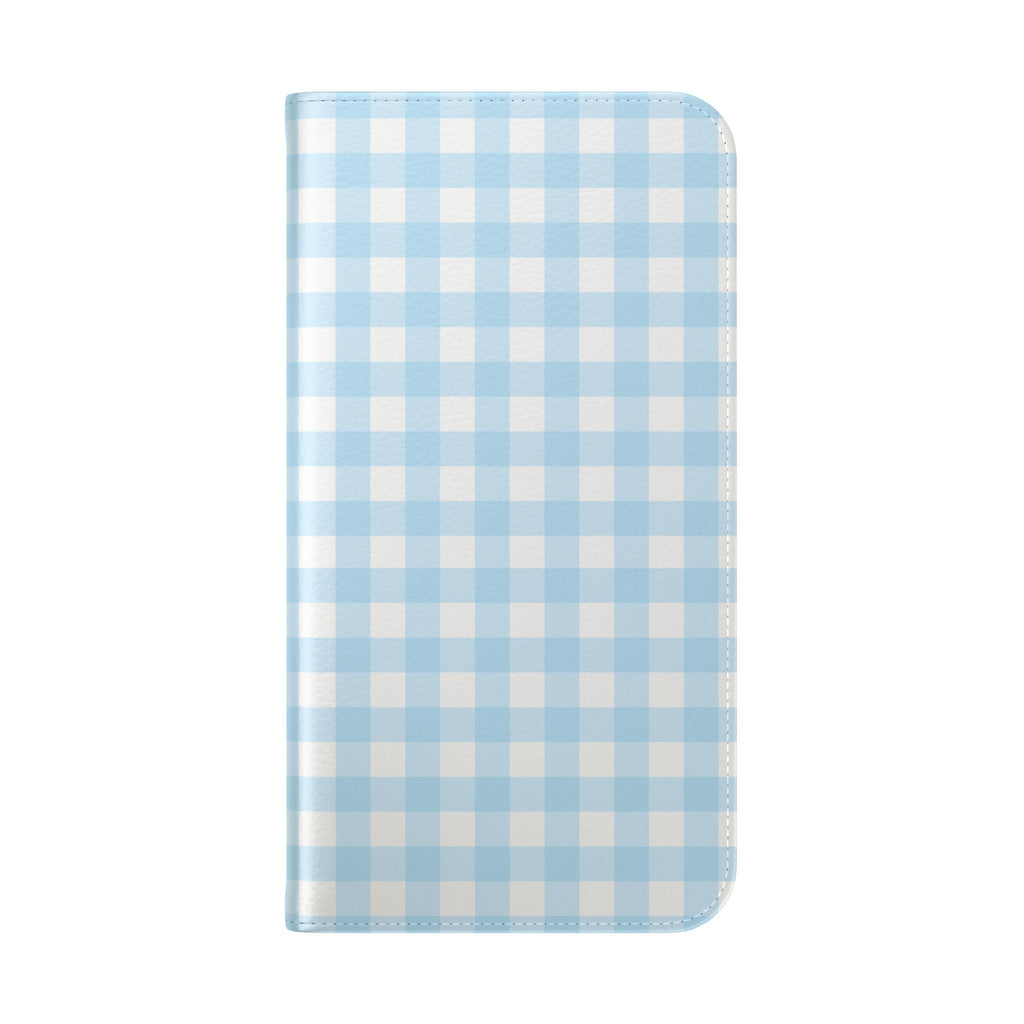 Gingham Sky - Flip Phone Case