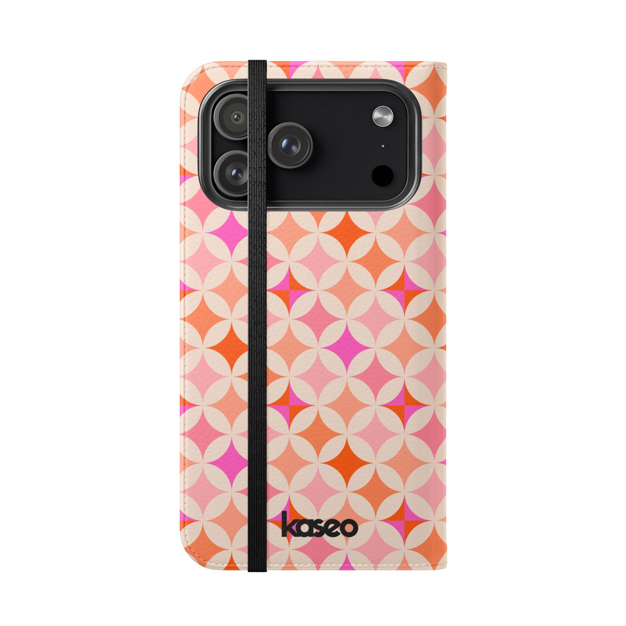 Retro Tile - Flip Phone Case