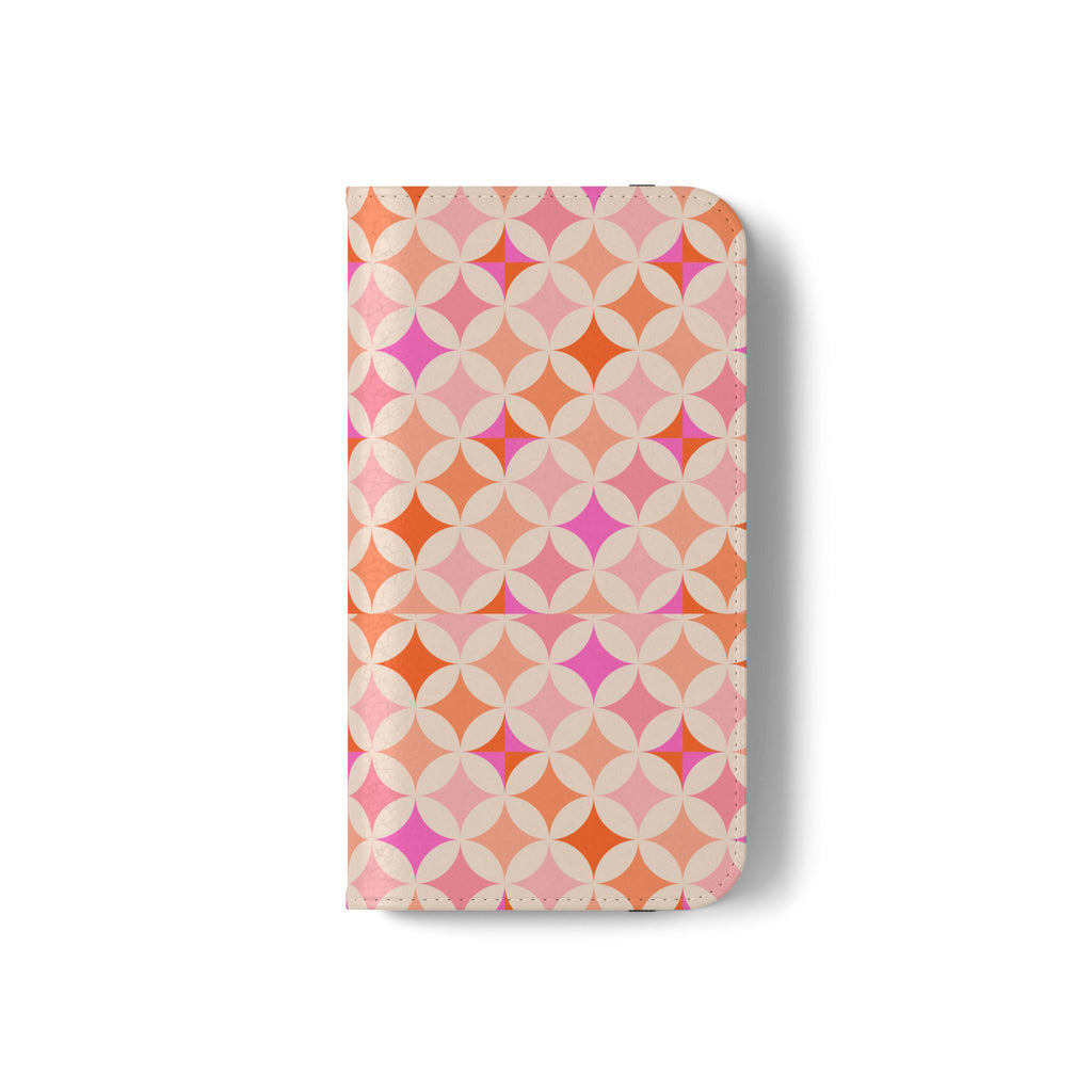 Retro Tile - Flip Phone Case