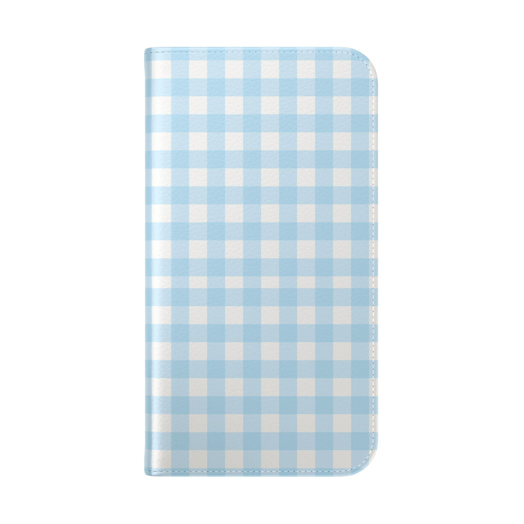 Gingham Sky - Flip Phone Case