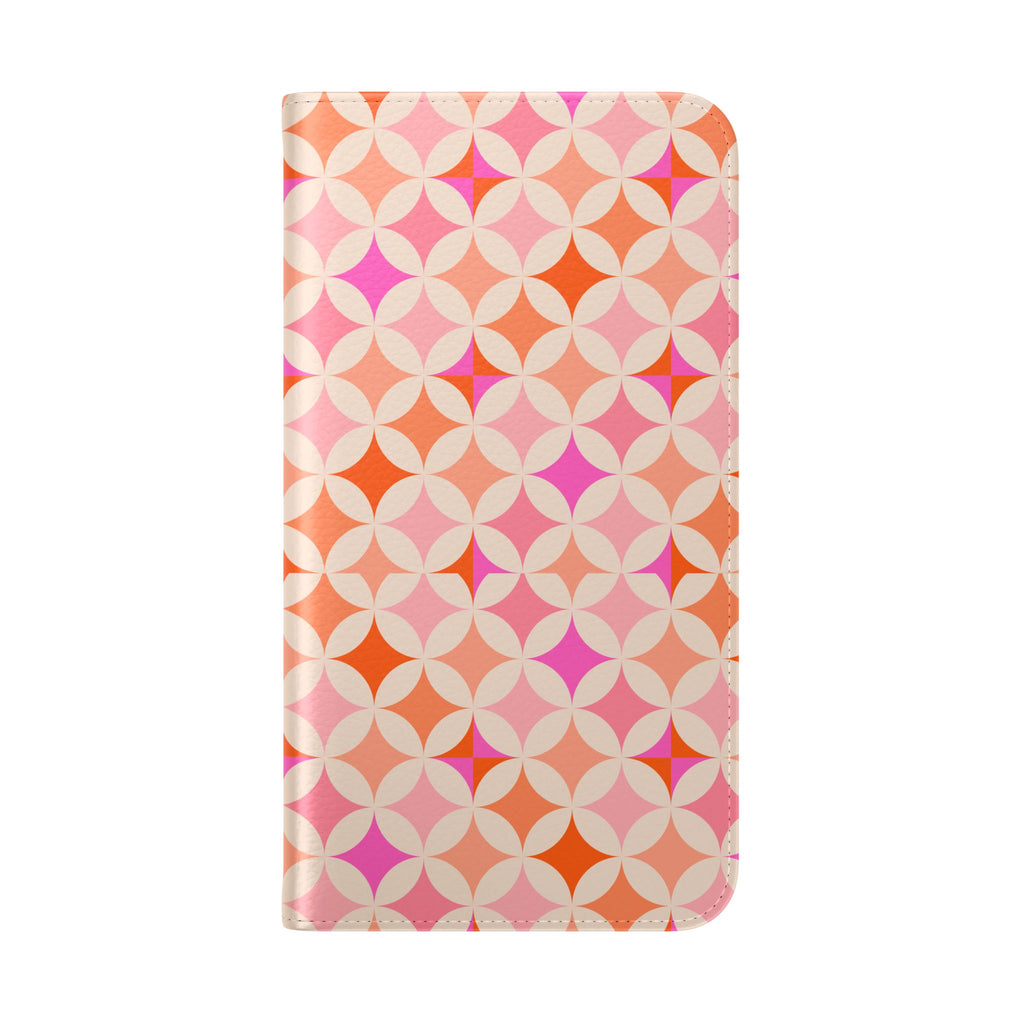 Retro Tile - Flip Phone Case