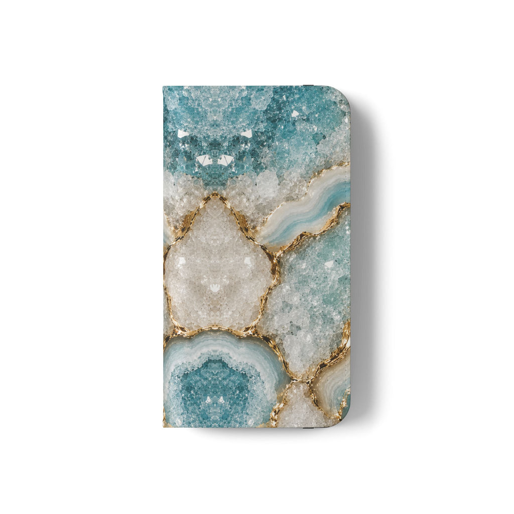 Crystal Aqua - Flip Phone Case