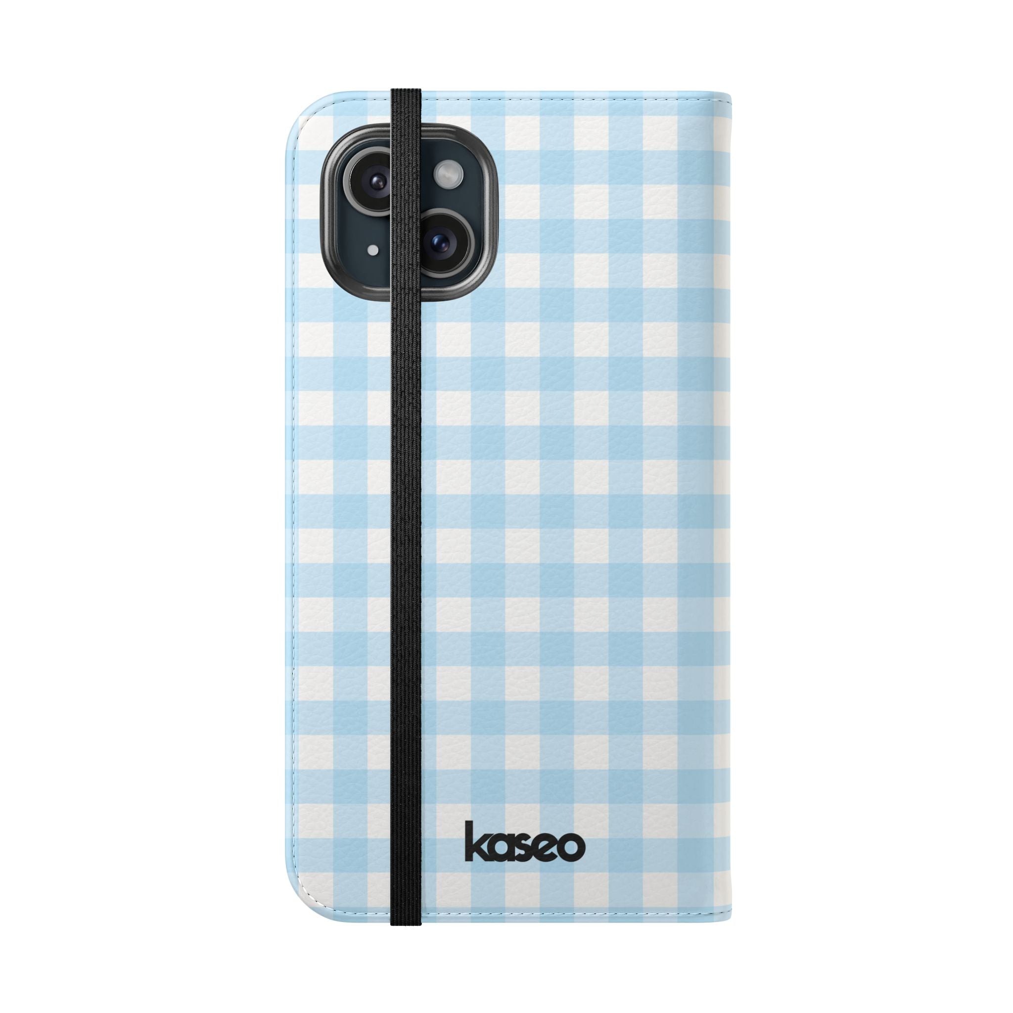 Gingham Sky - Flip Phone Case