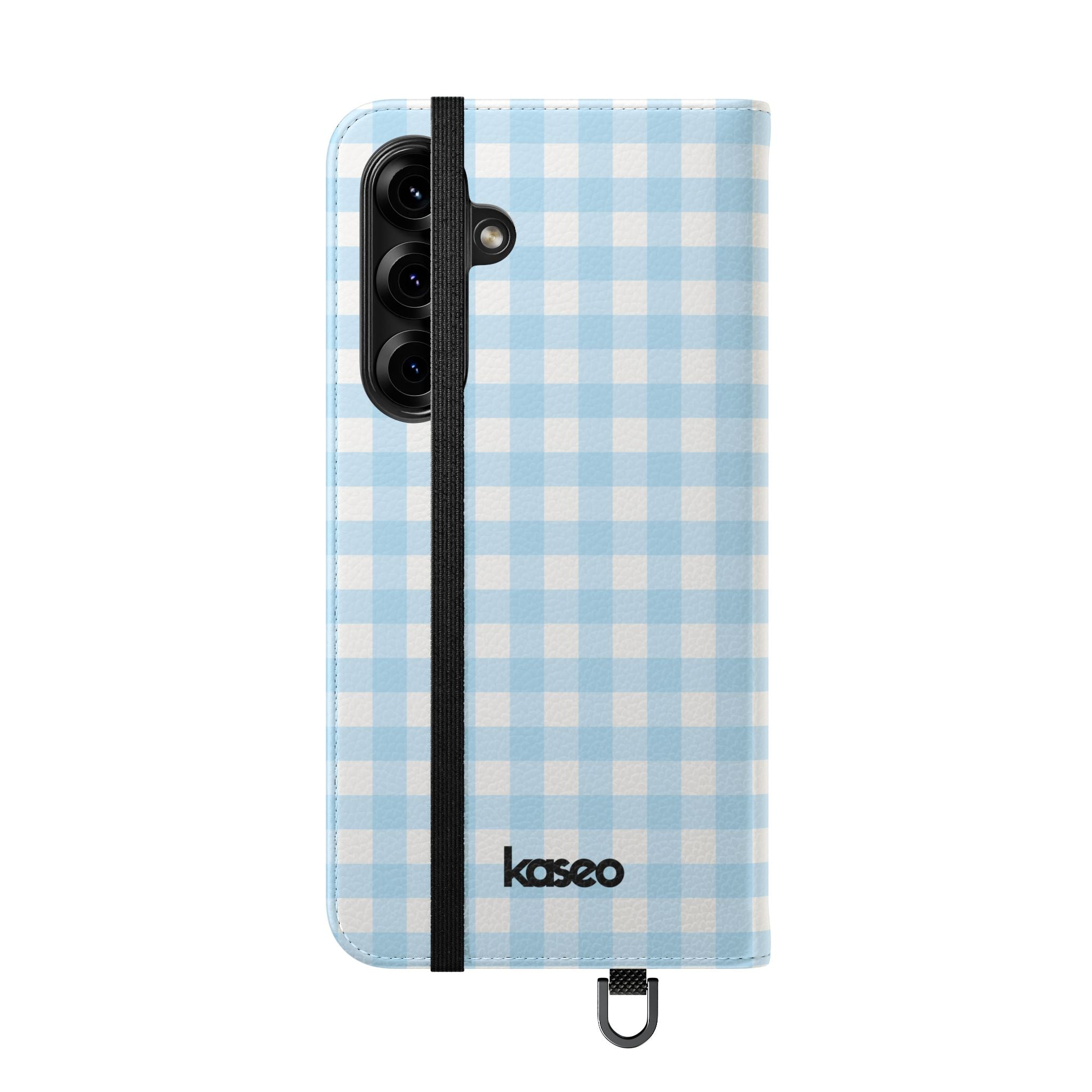 Gingham Sky - Flip Phone Case