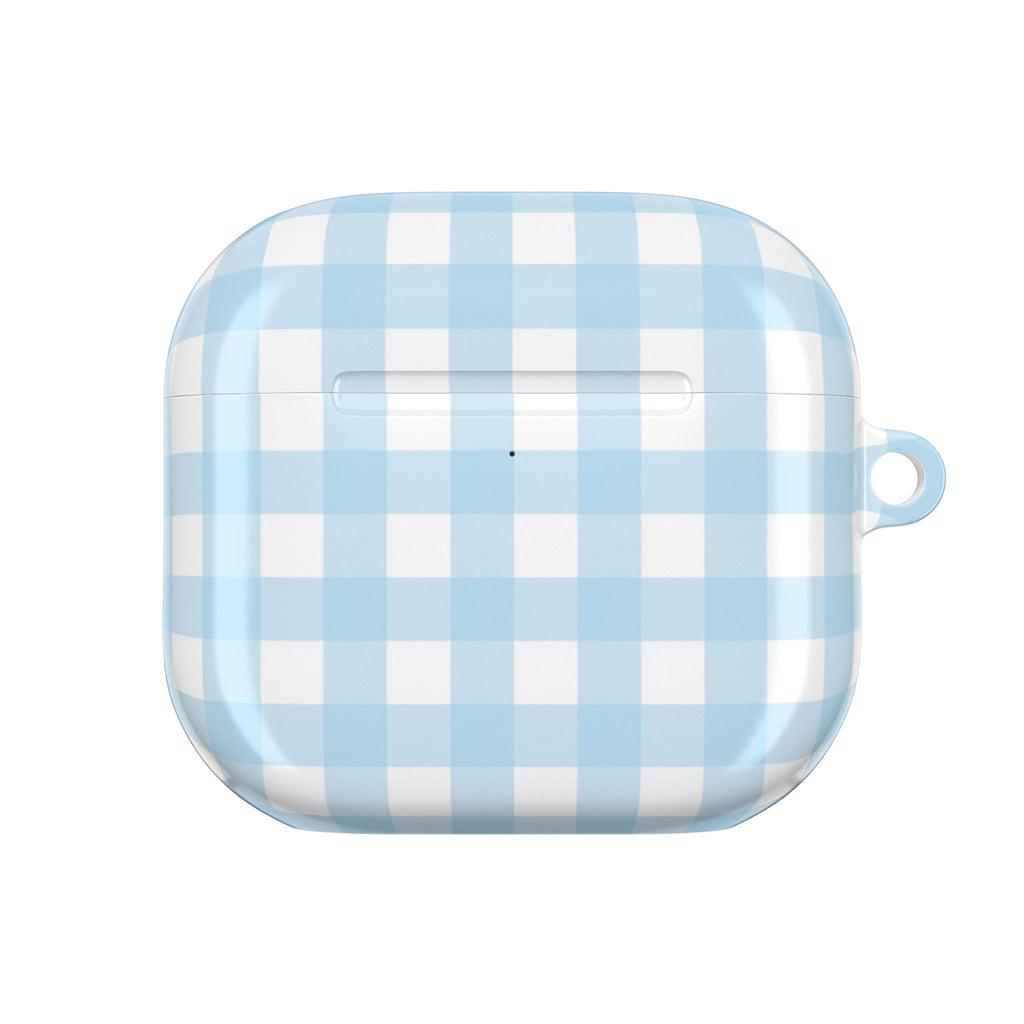 Gingham Sky - AirPods Gen 4 Case