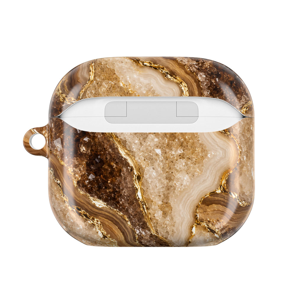 Golden Geode - AirPods Gen 4 Case
