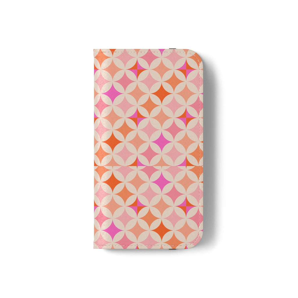 Retro Tile - Flip Phone Case