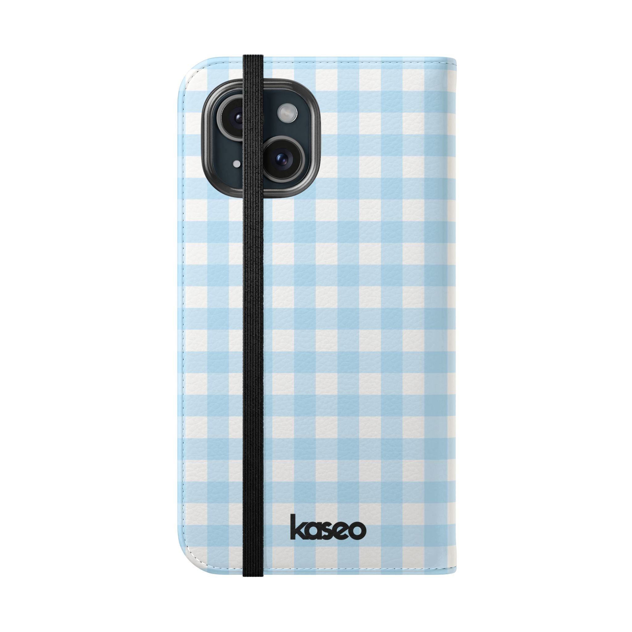 Gingham Sky - Flip Phone Case