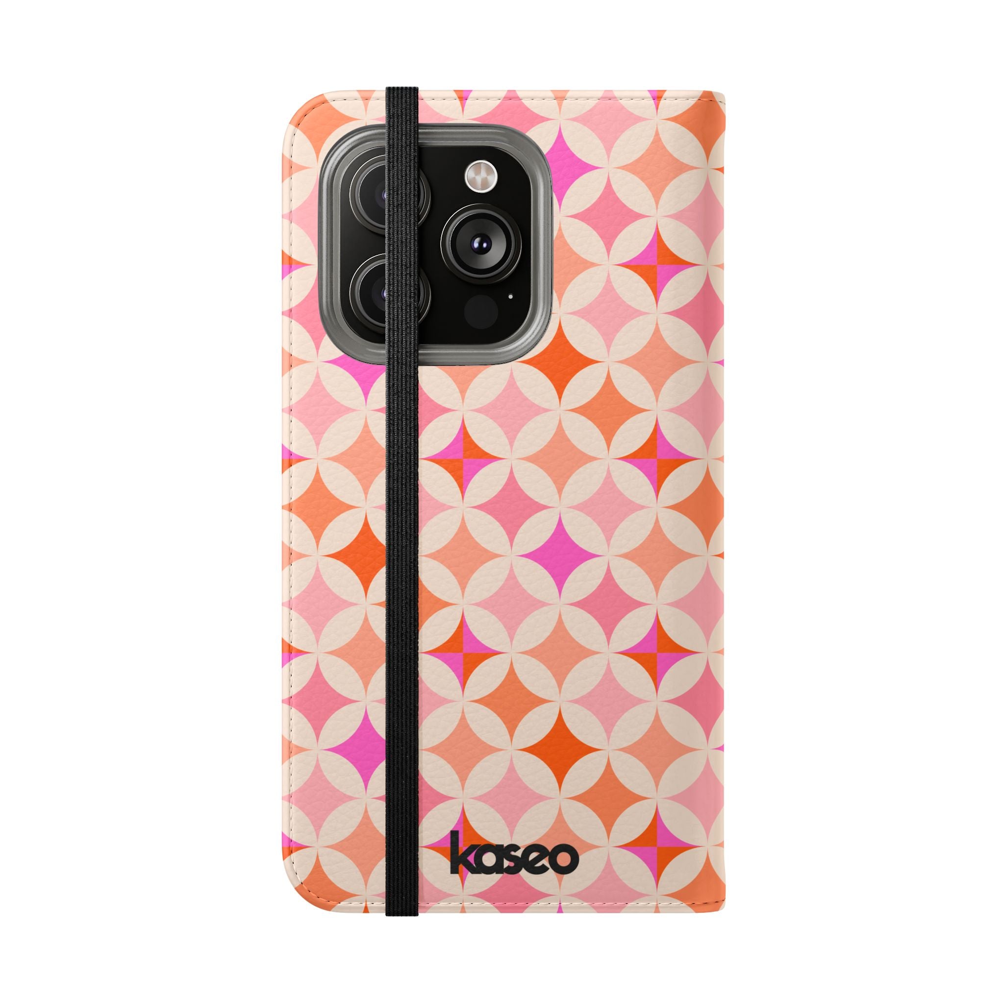 Retro Tile - Flip Phone Case
