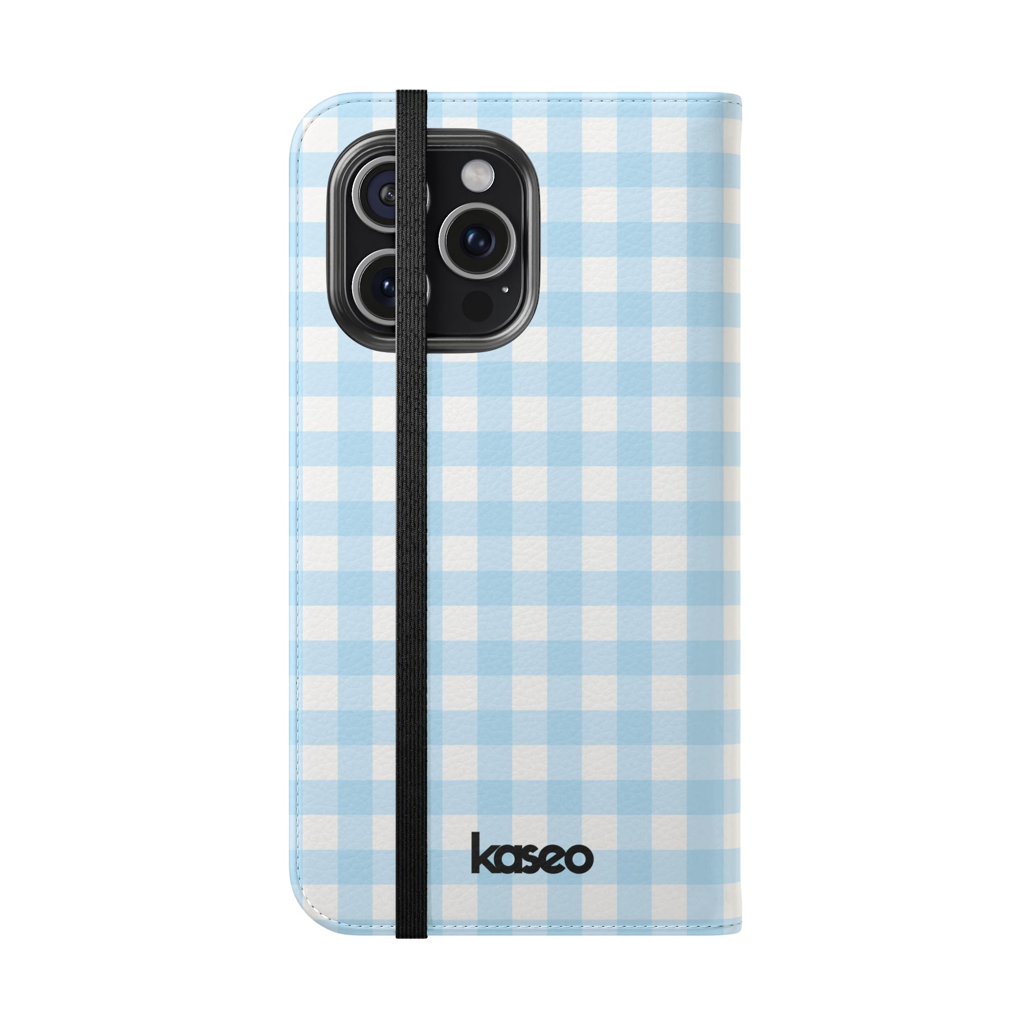 Gingham Sky - Flip Phone Case