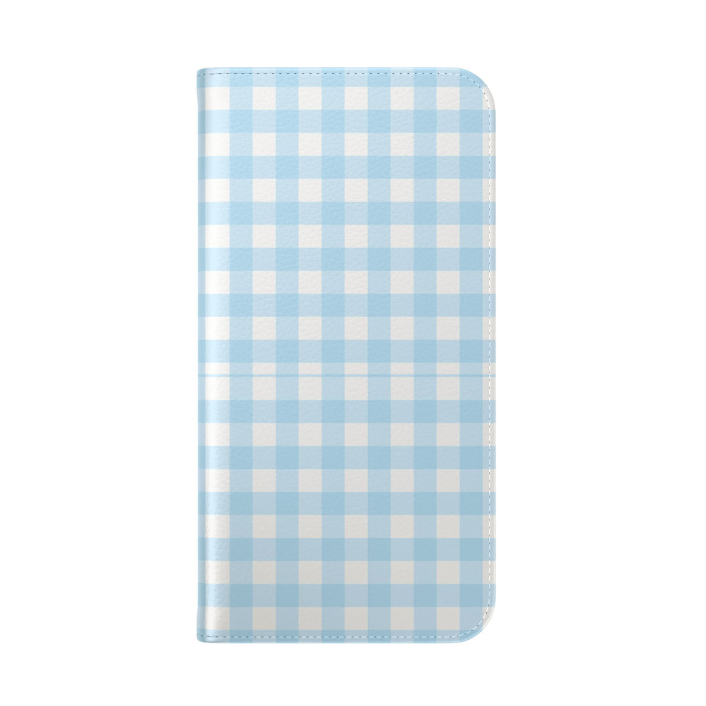 Gingham Sky - Flip Phone Case