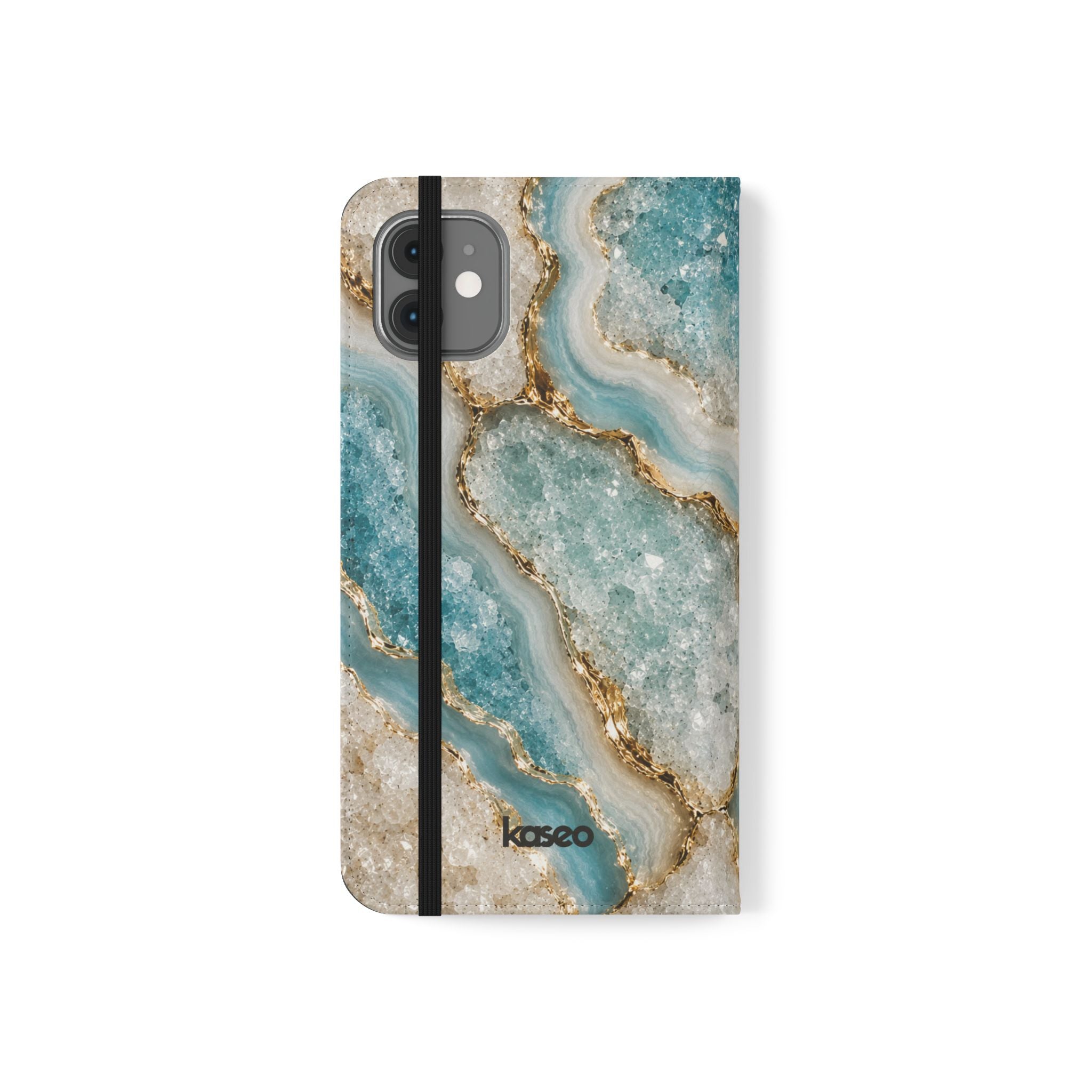 Crystal Aqua - Flip Phone Case