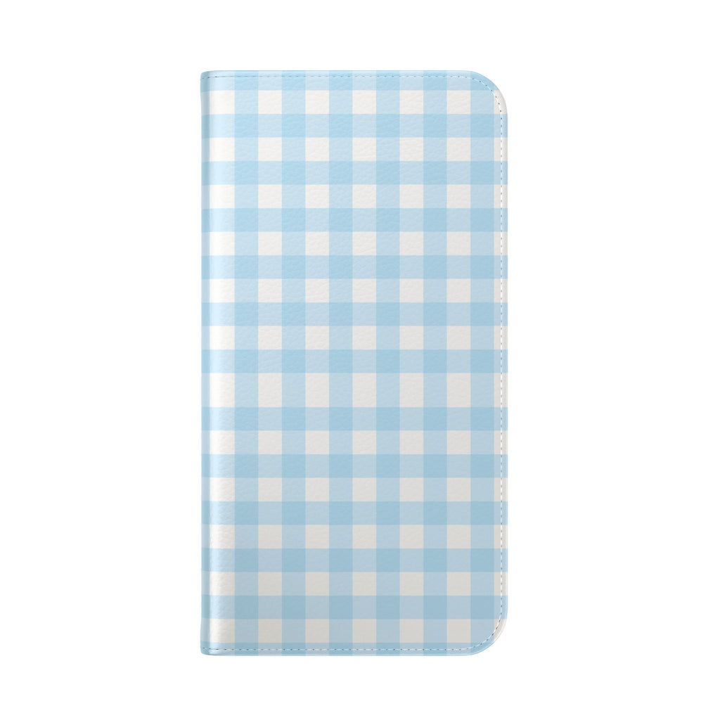 Gingham Sky - Flip Phone Case