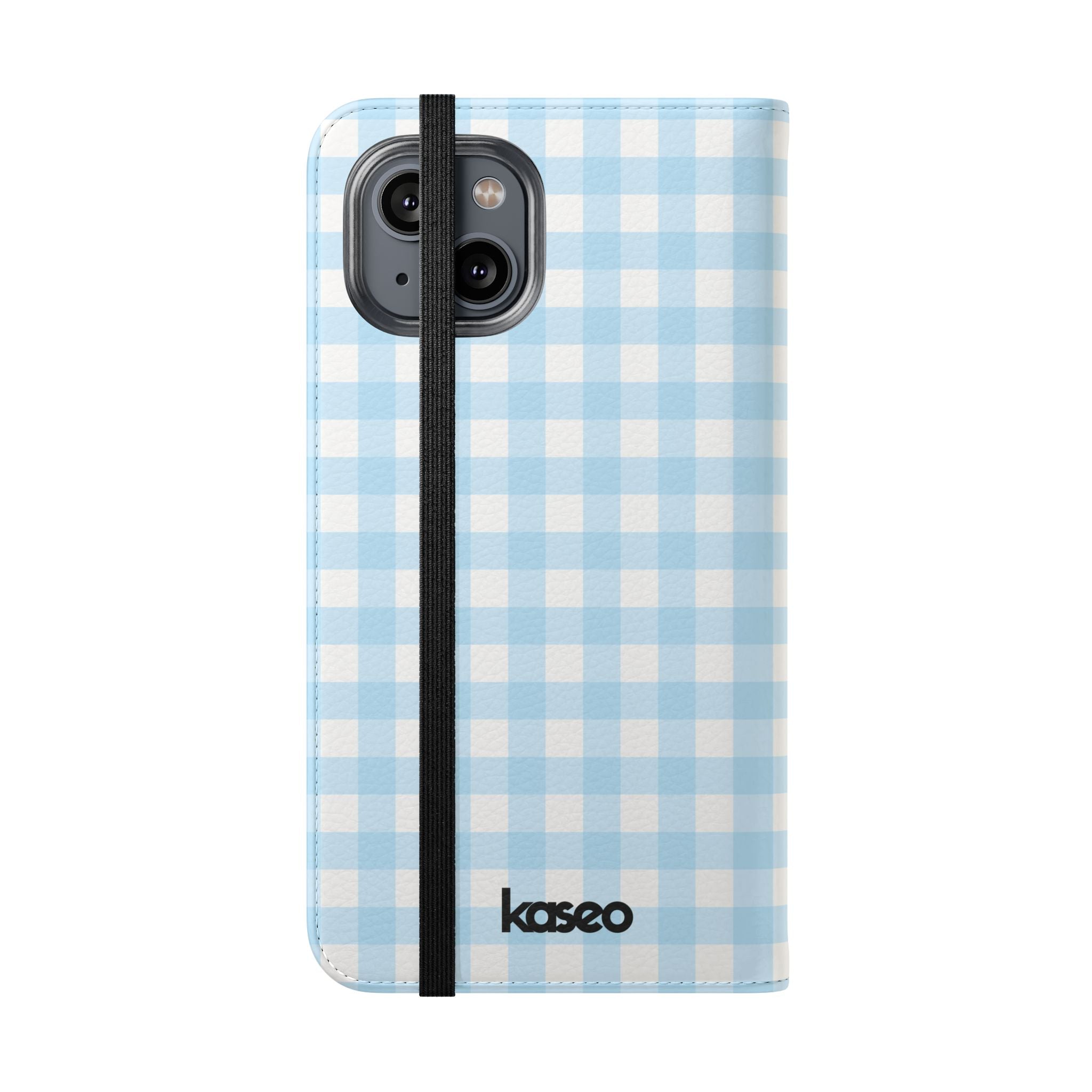 Gingham Sky - Flip Phone Case