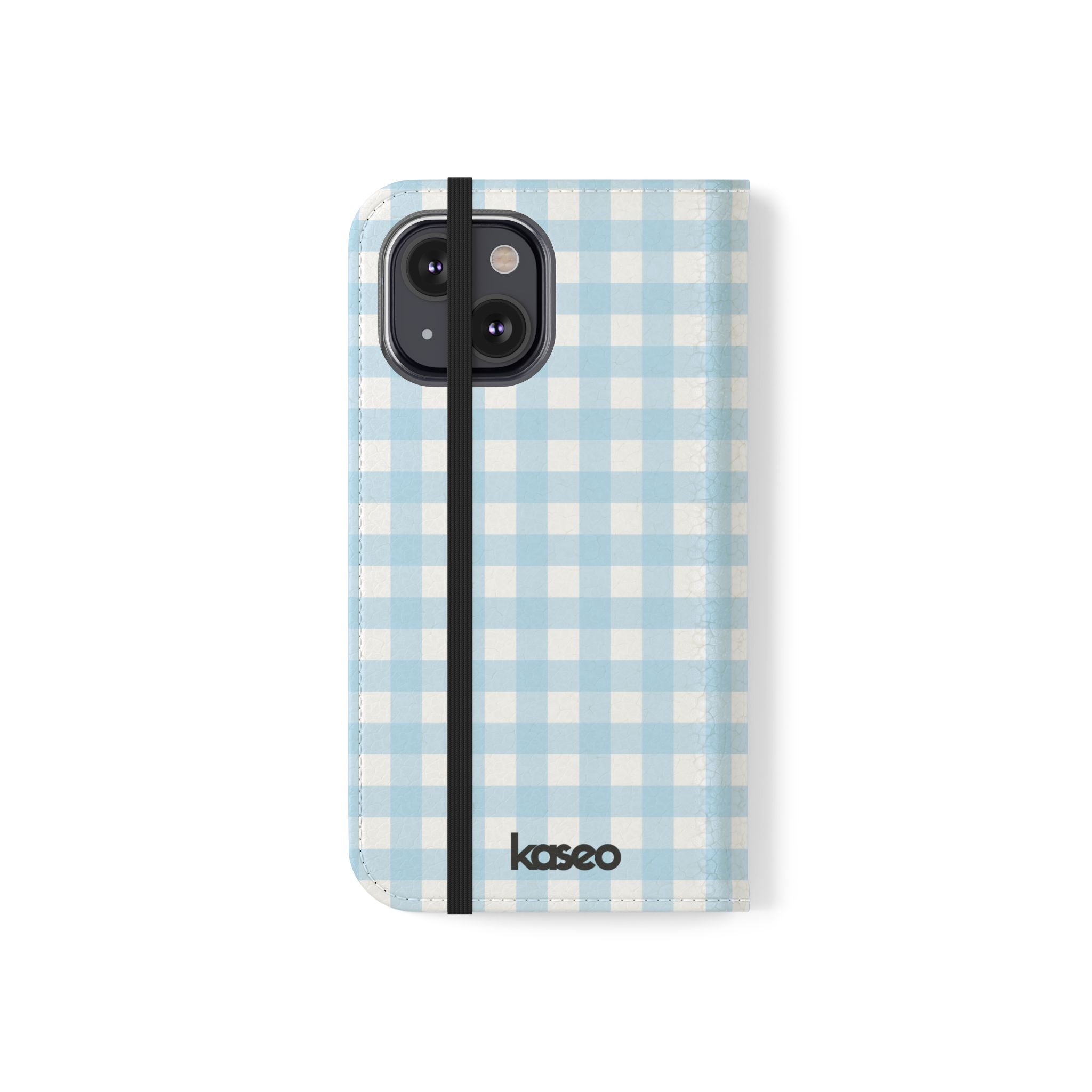 Gingham Sky - Flip Phone Case