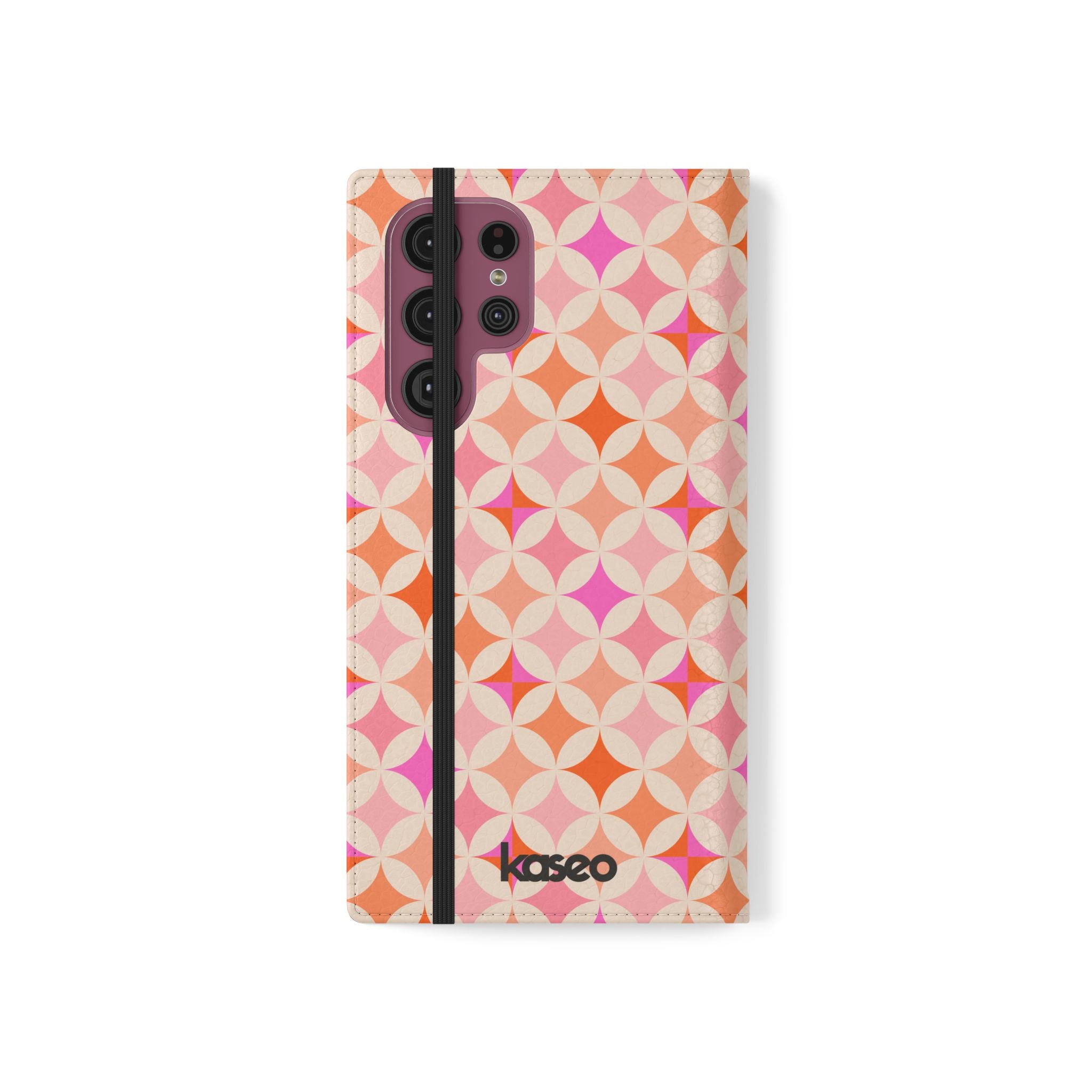 Retro Tile - Flip Phone Case