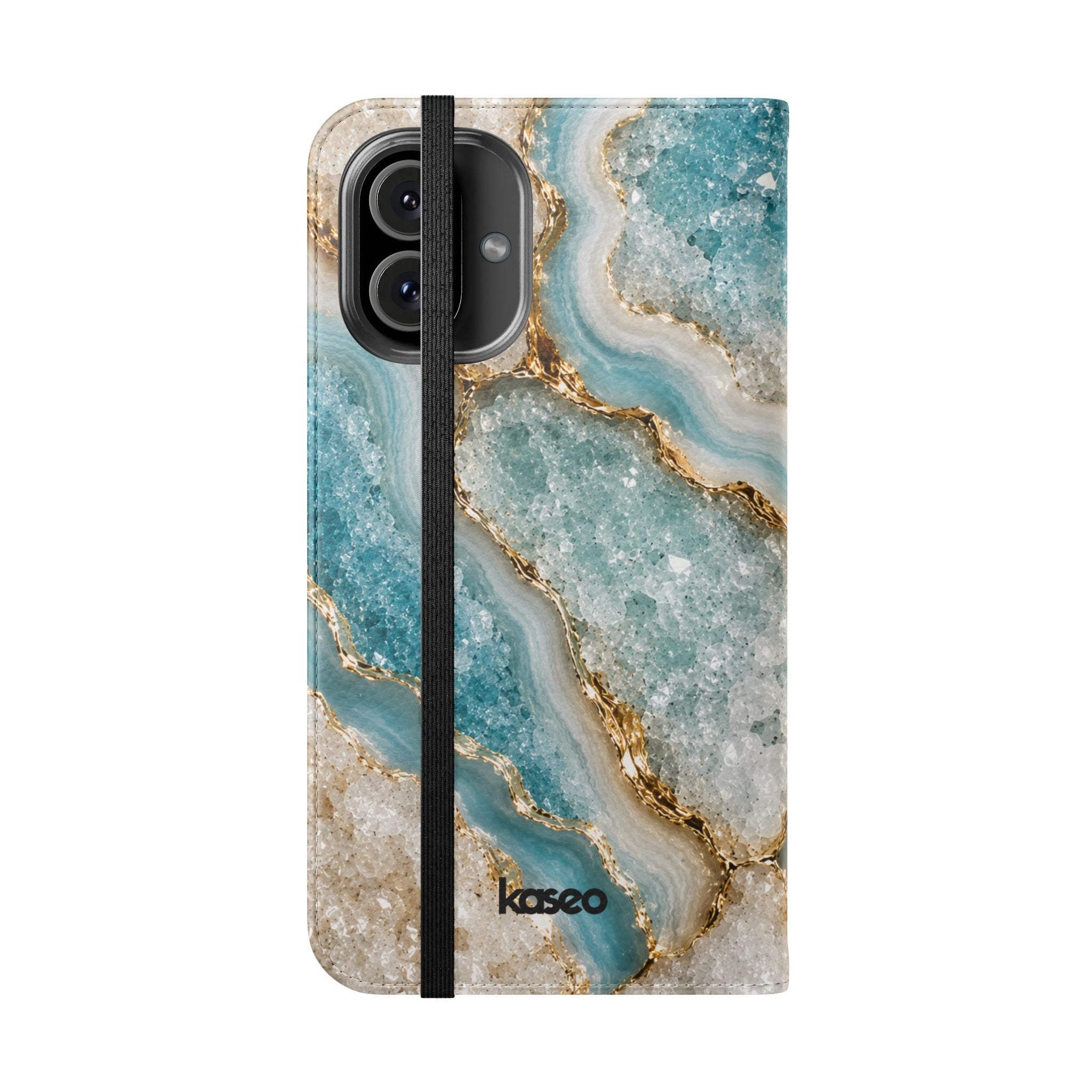 Crystal Aqua - Flip Phone Case