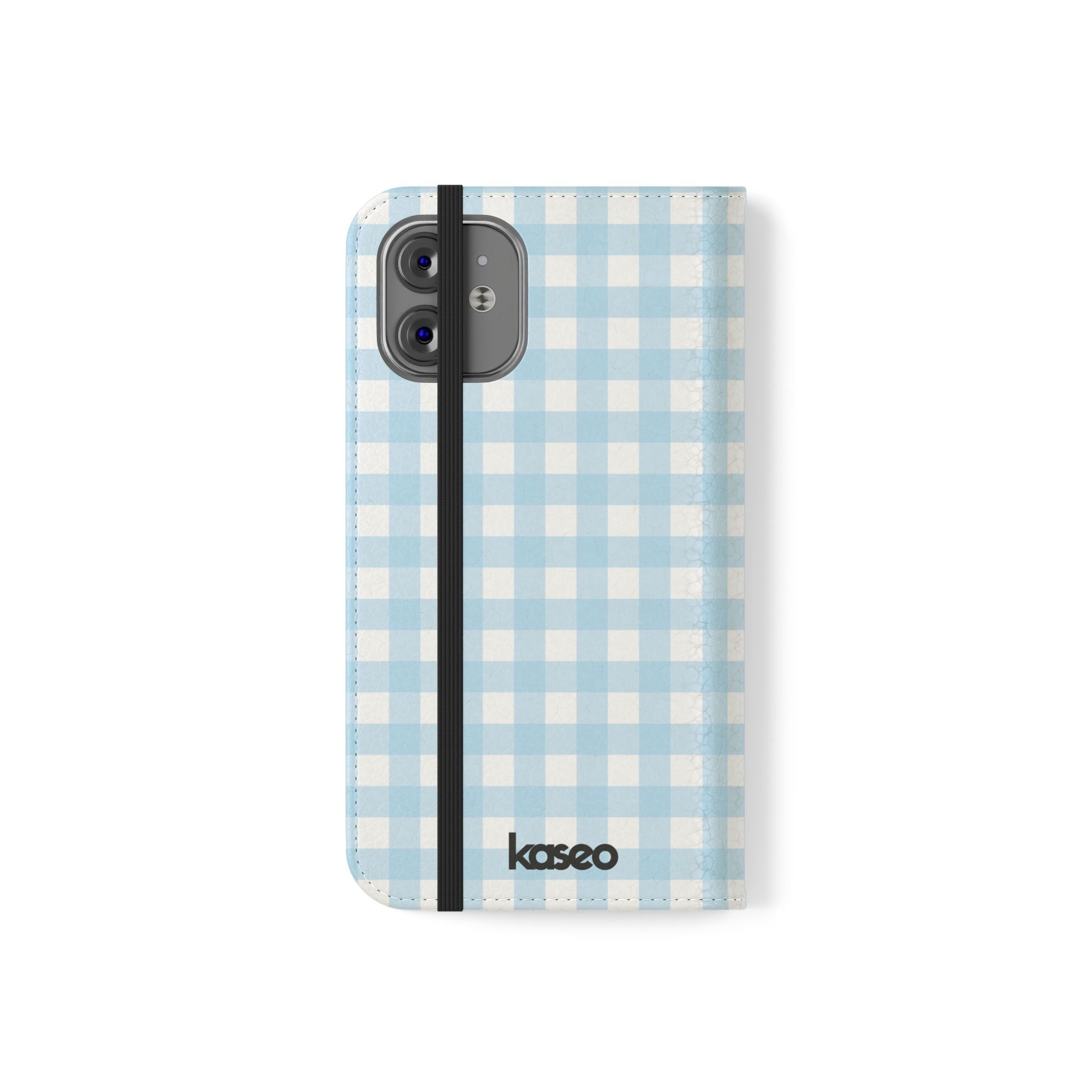 Gingham Sky - Flip Phone Case