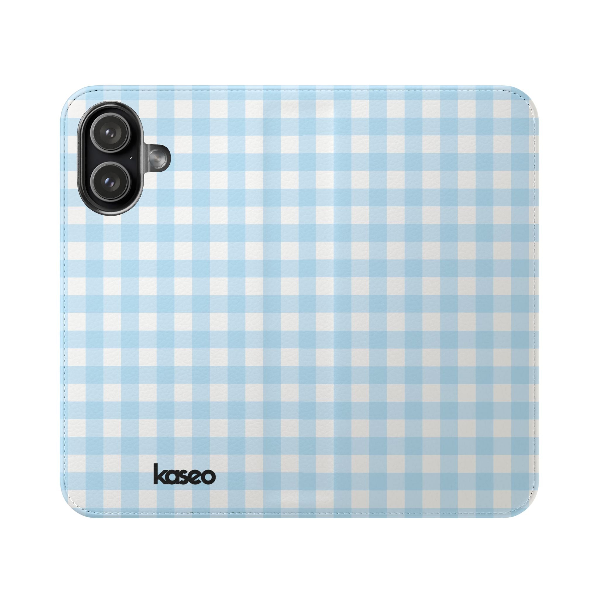 Gingham Sky - Flip Phone Case