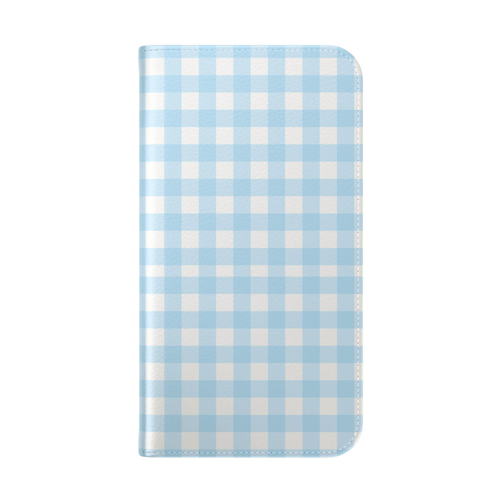 Gingham Sky - Flip Phone Case