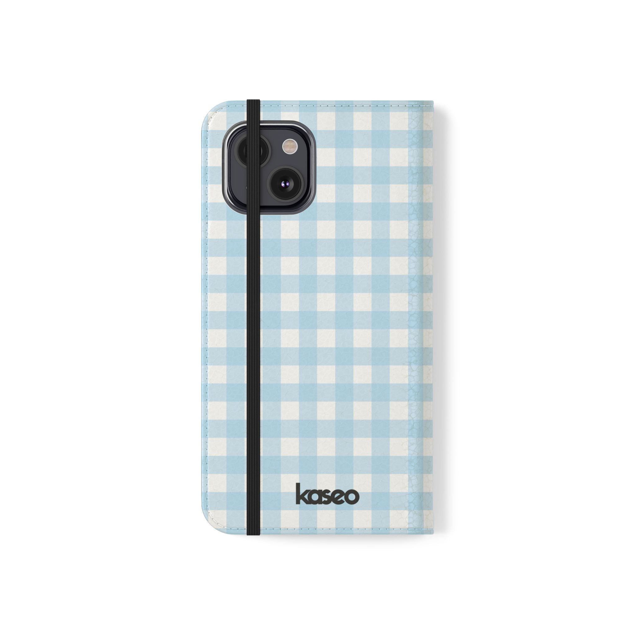 Gingham Sky - Flip Phone Case