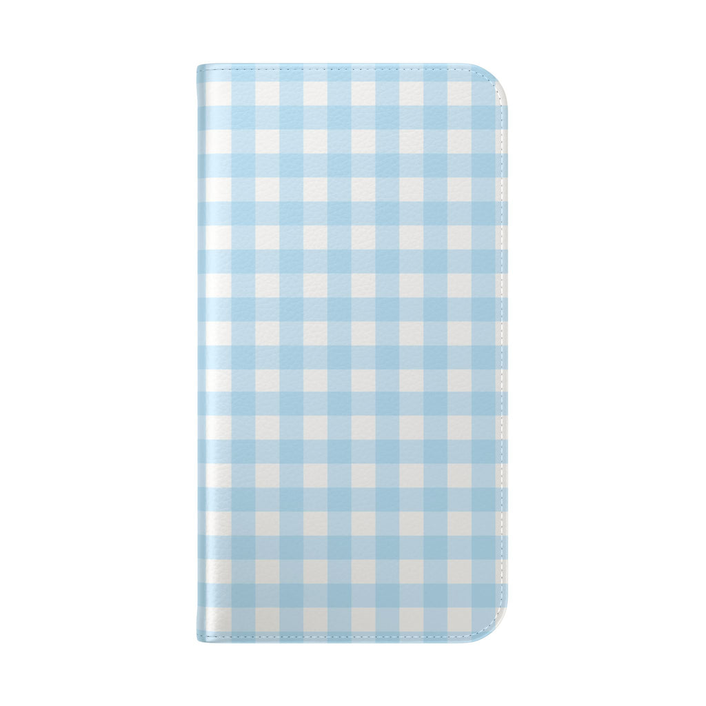 Gingham Sky - Flip Phone Case