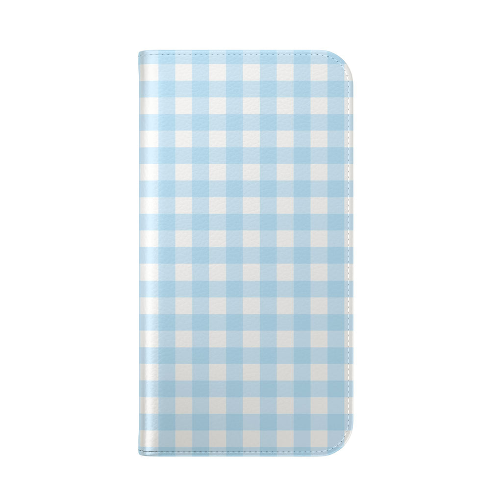 Gingham Sky - Flip Phone Case